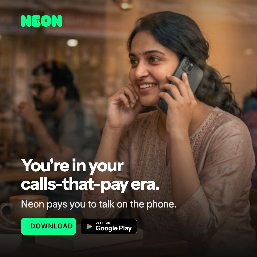 Neon Mobile Facebook ad