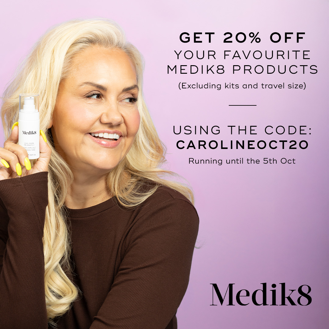 Medik8 Facebook ad: Caroline Hirons Edit