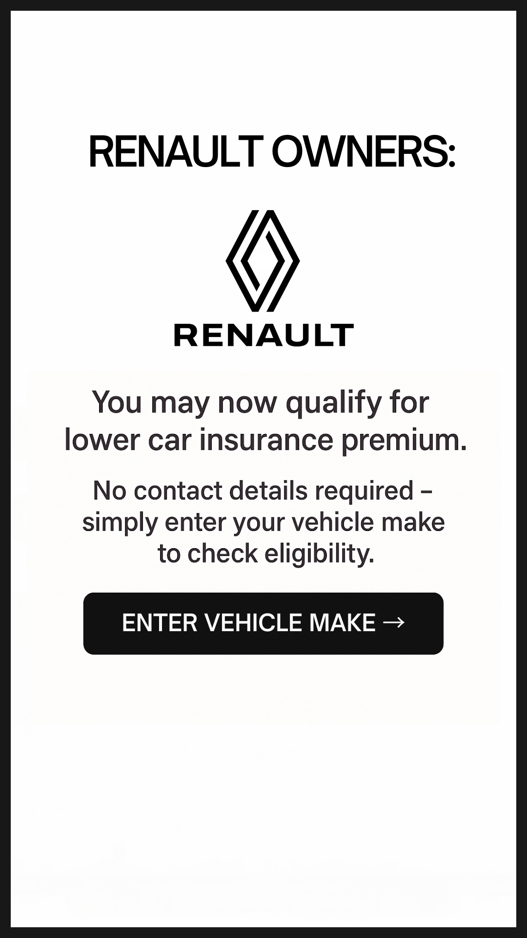 Car-insurance.co.za Facebook ad