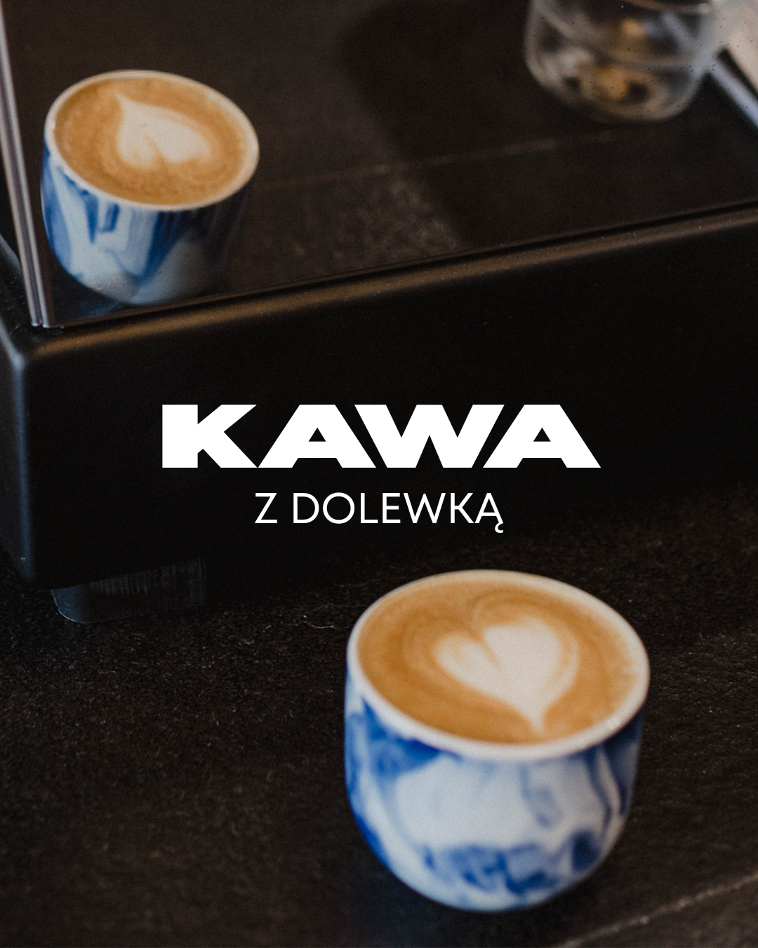 Urban Lab Cafe Facebook ad: Kawa z dolewką, premium matcha i gorące czekolady…