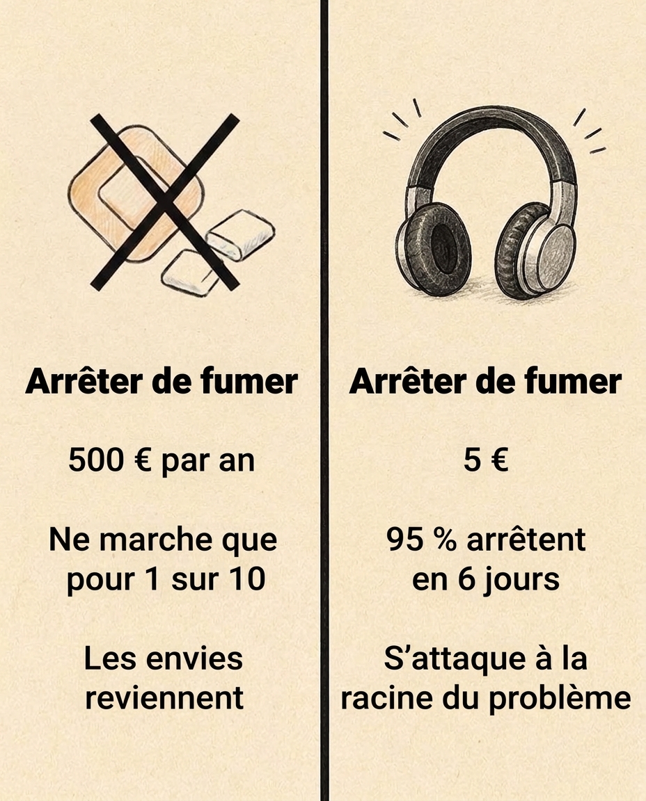 Hypnozio: power of hypnotherapy Facebook ad: Arrêter de fumer d'une manière qui semble vraiment facile