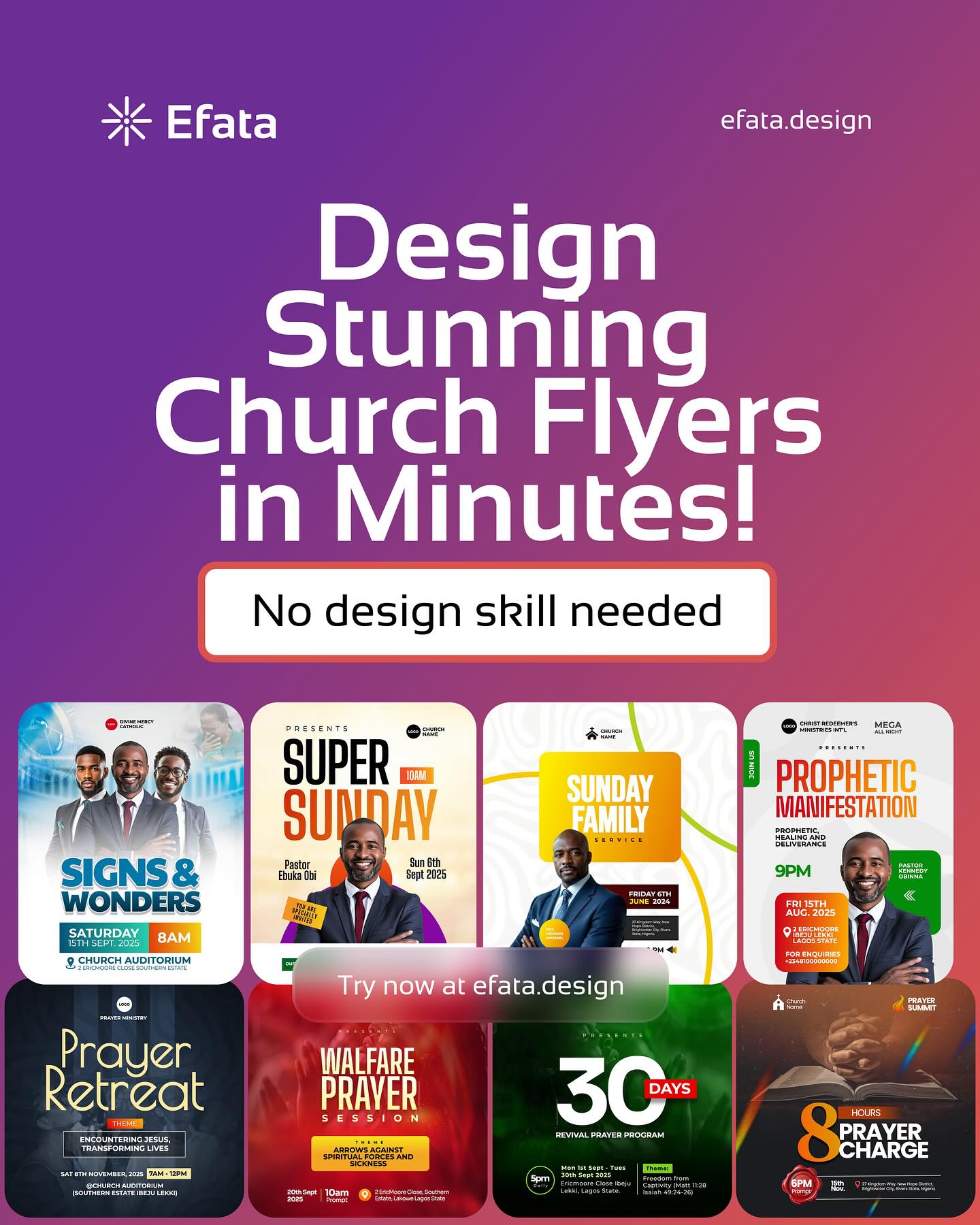 Efata.design Facebook ad: Efata, AI-Powered Design Platform for Culturally Relevant…