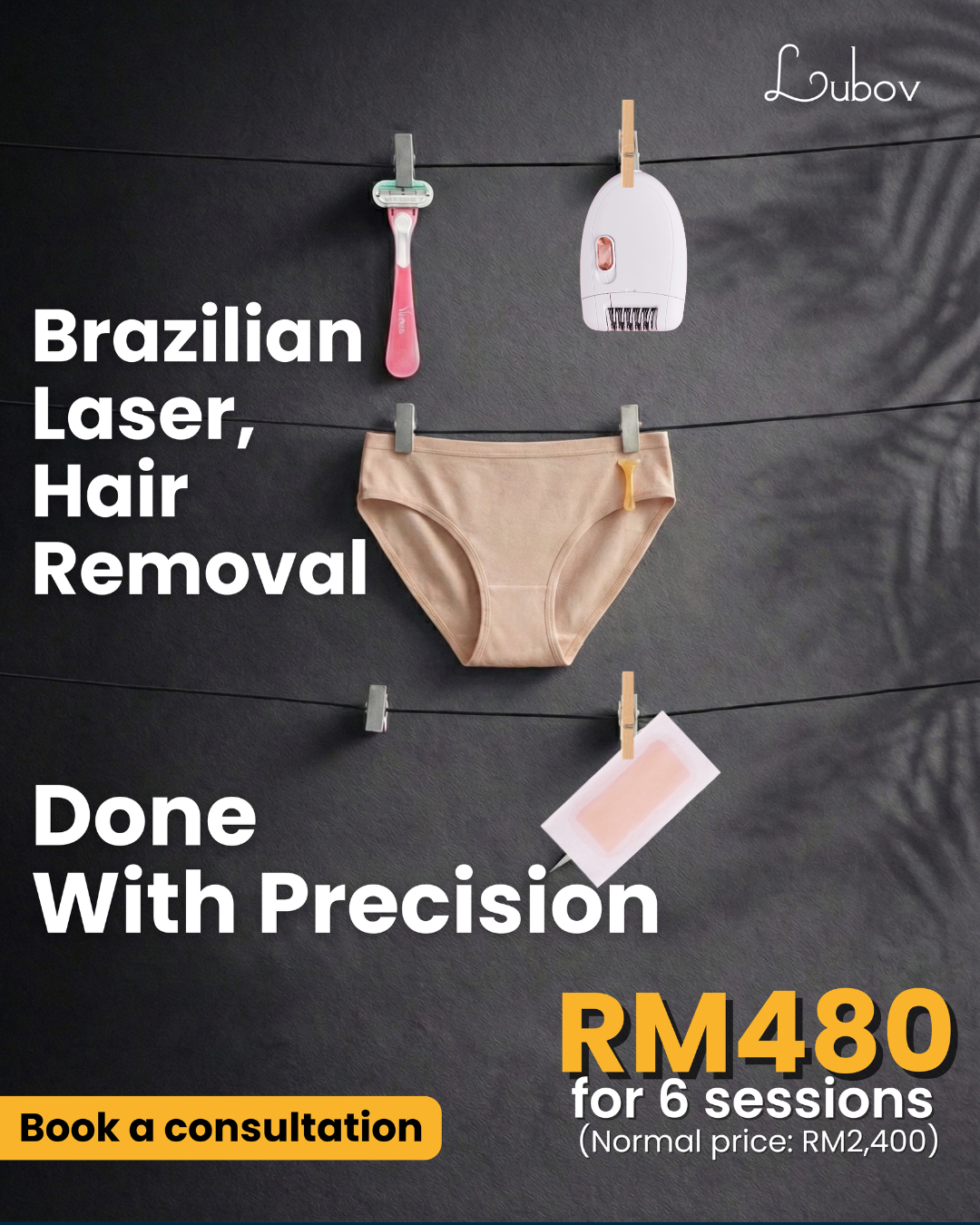 Lubov Laser & Aesthetic Facebook ad from Jan 26, 2026