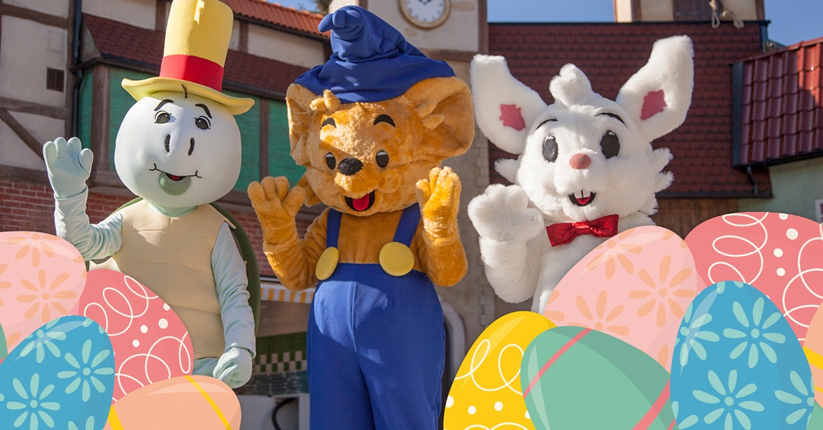 Kolmården Facebook ad: Påsk med Bamse på Kolmården!
