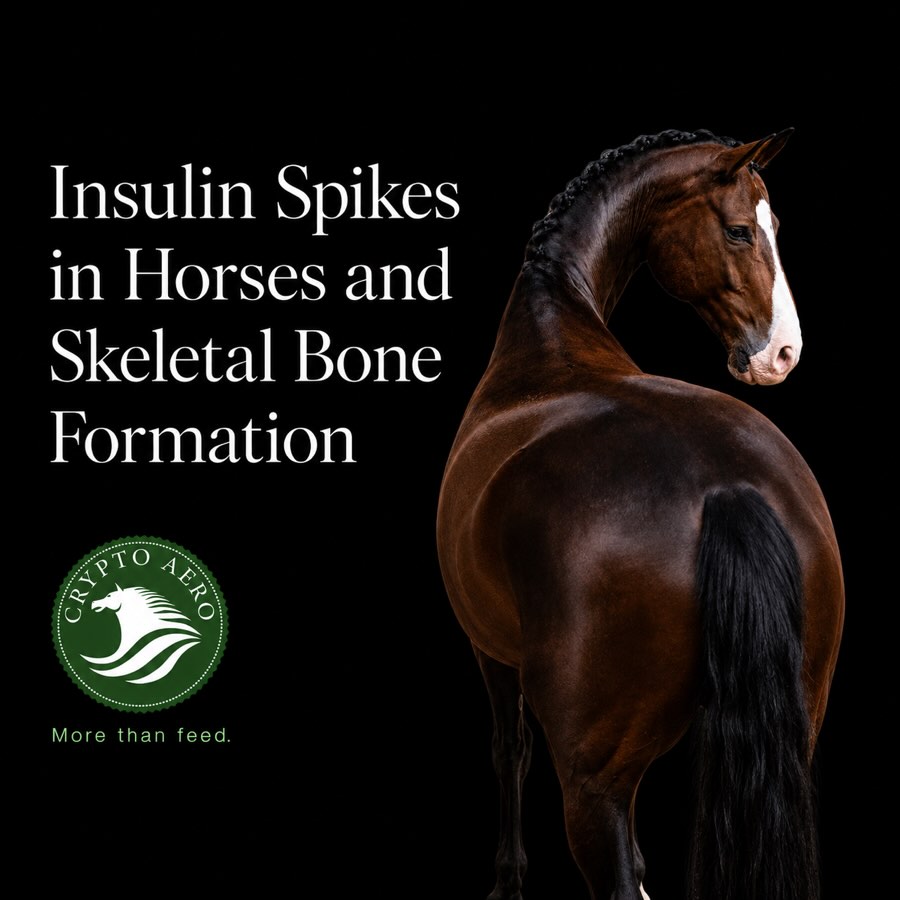 Crypto Aero - More Than Feed Facebook ad: Insulin Spikes in Horsesand Skeletal Bone Formation…