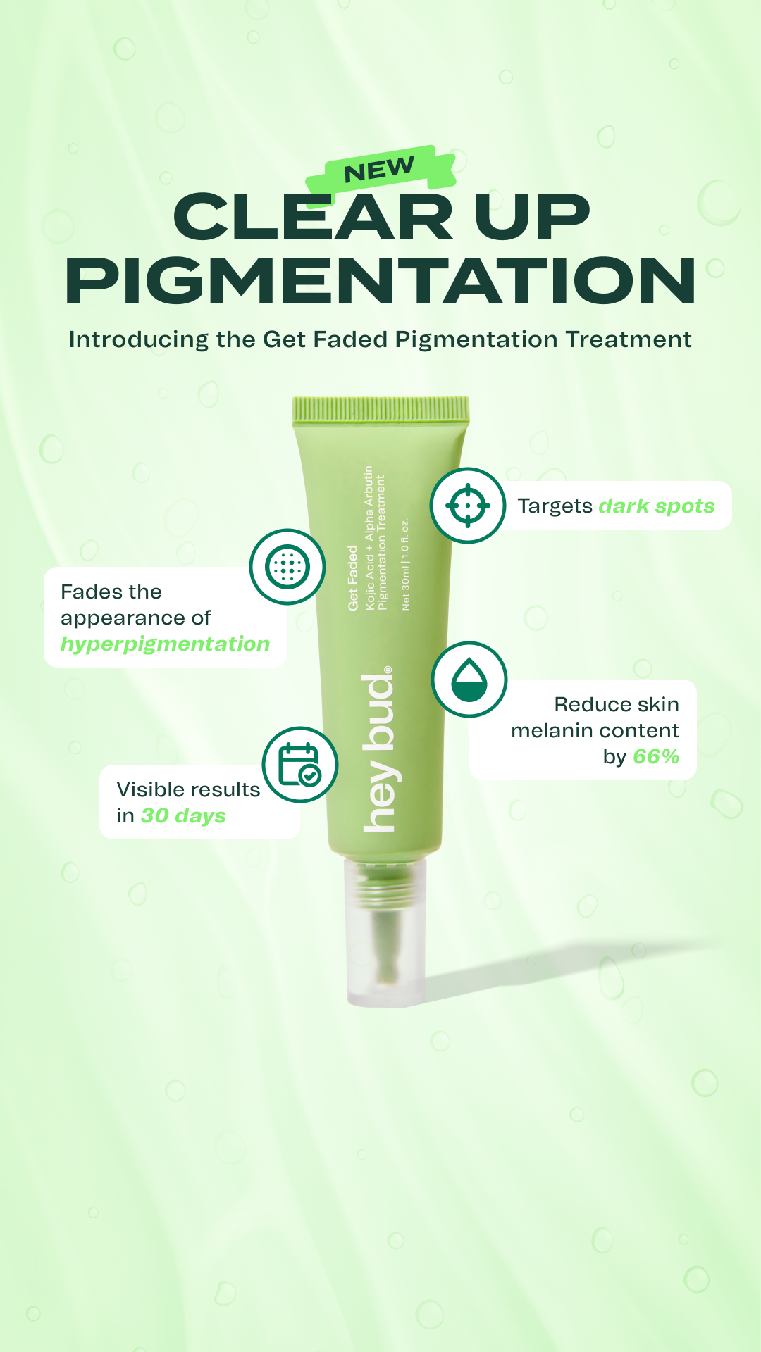 Hey Bud Skincare Facebook ad