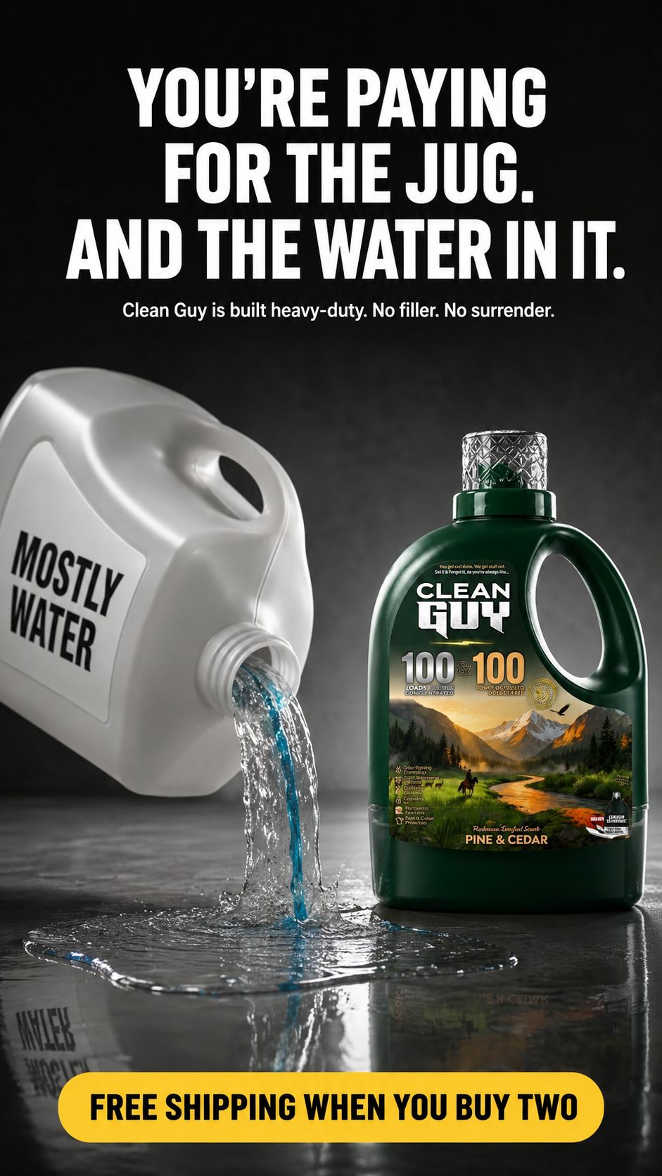 Clean Guy Facebook ad