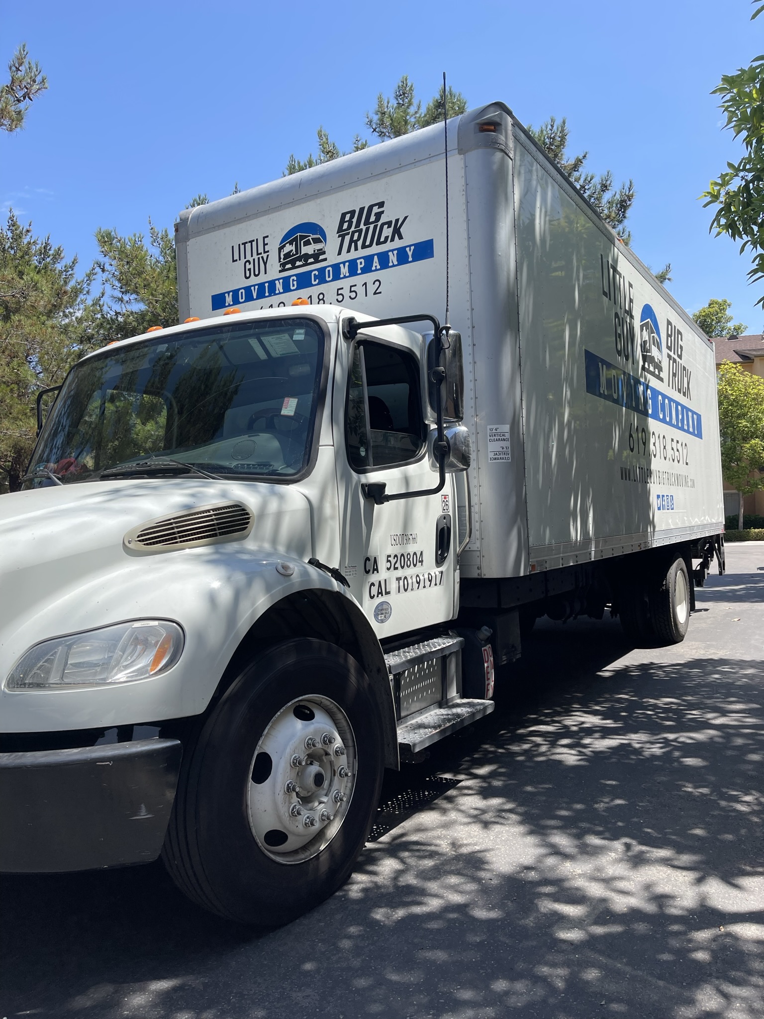 Little guy big truck moving Facebook ad: San Diego Movers You Can Count On