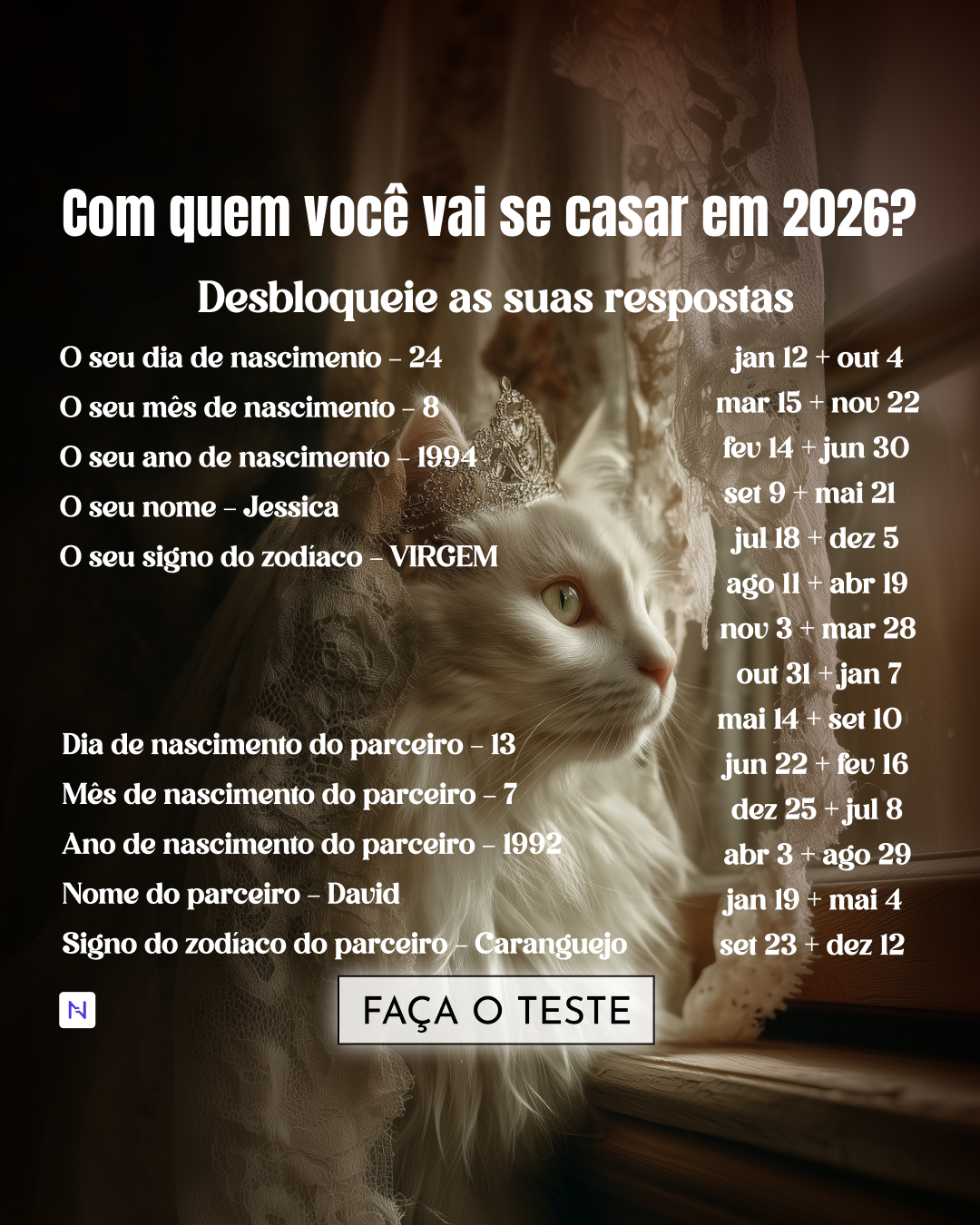 Nebula: Marriage Compatibility Facebook ad