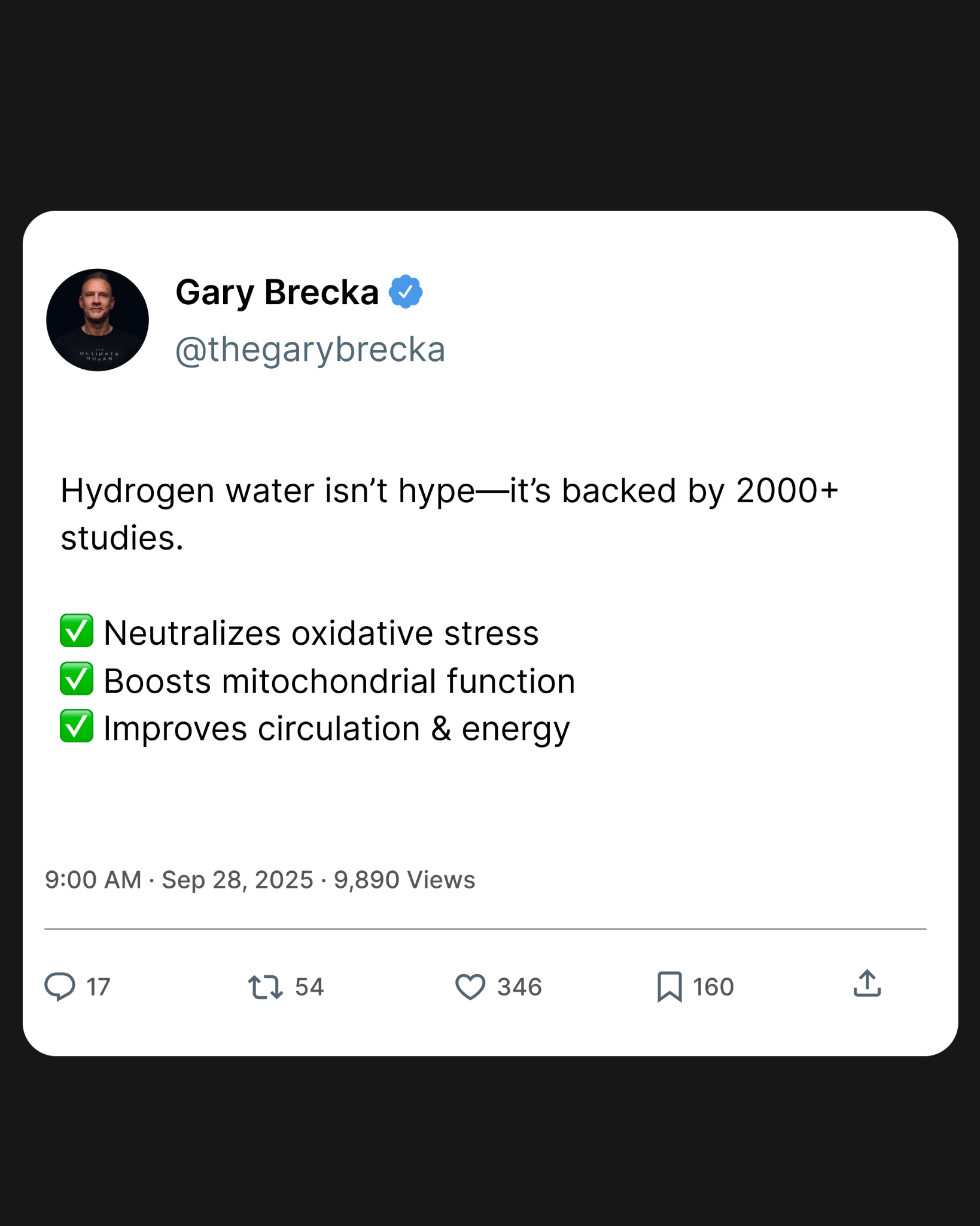 Gary Brecka Facebook ad
