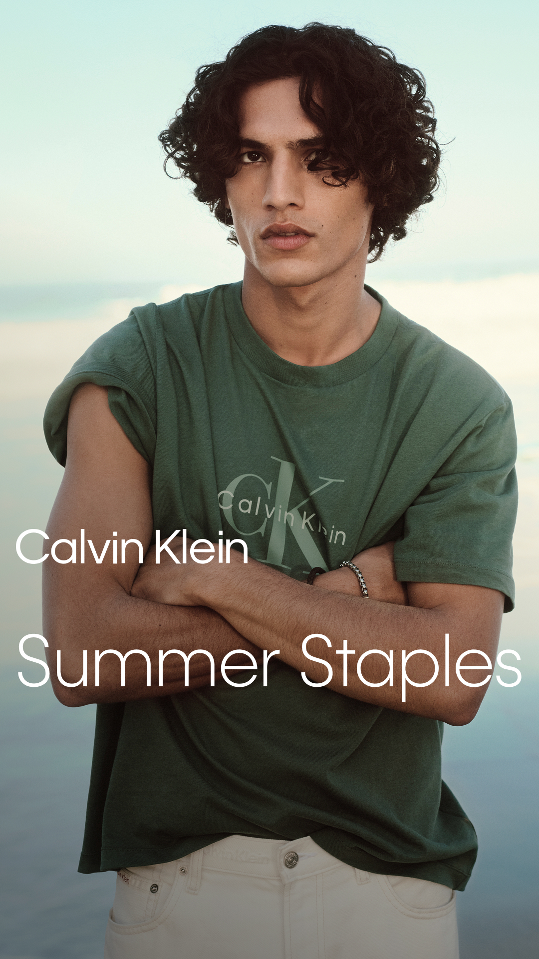 Calvin Klein Facebook ad