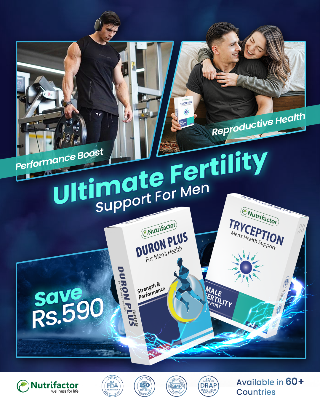 Nutrifactor Middle East Facebook ad