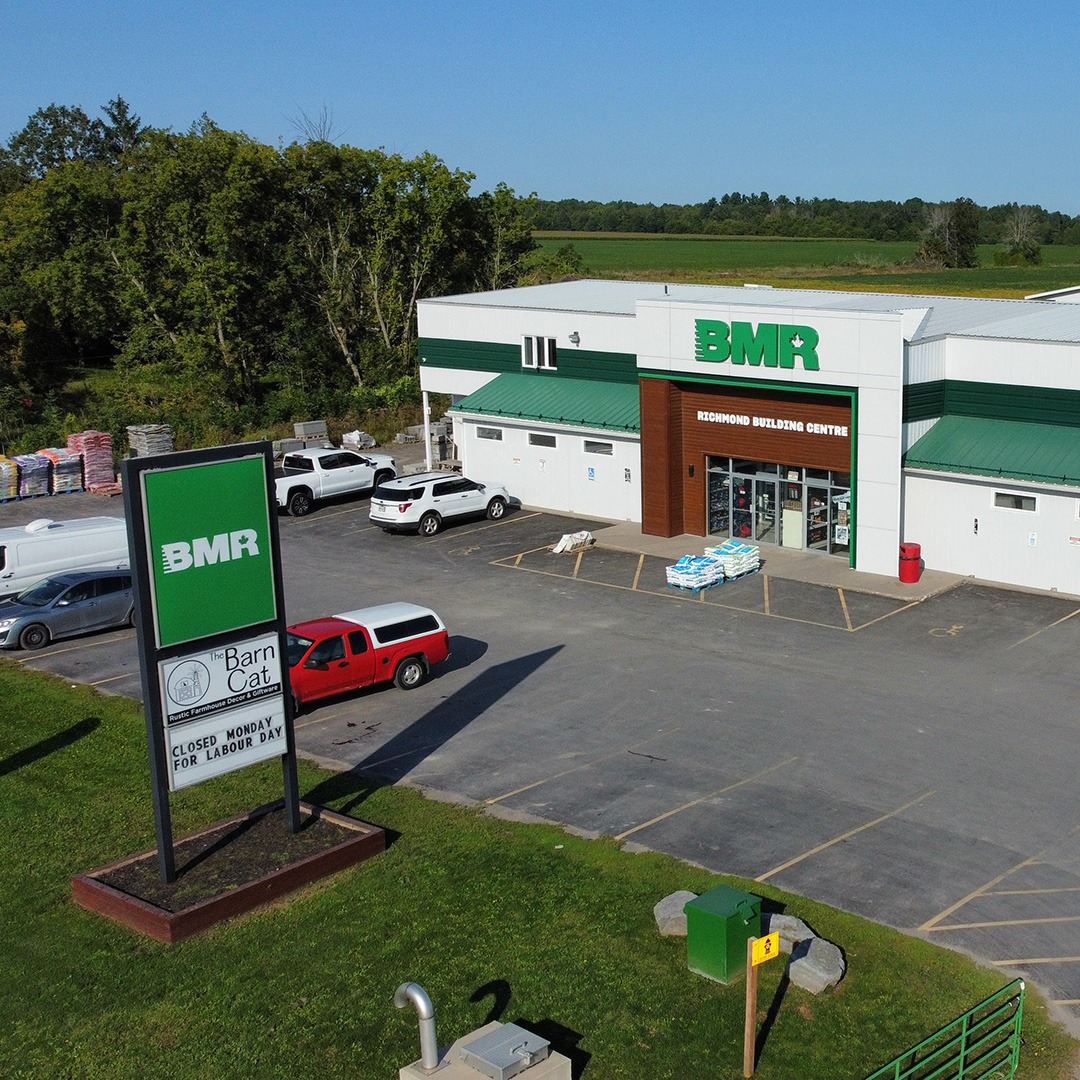 BMR Facebook ad: Your one stop shop for lumber.