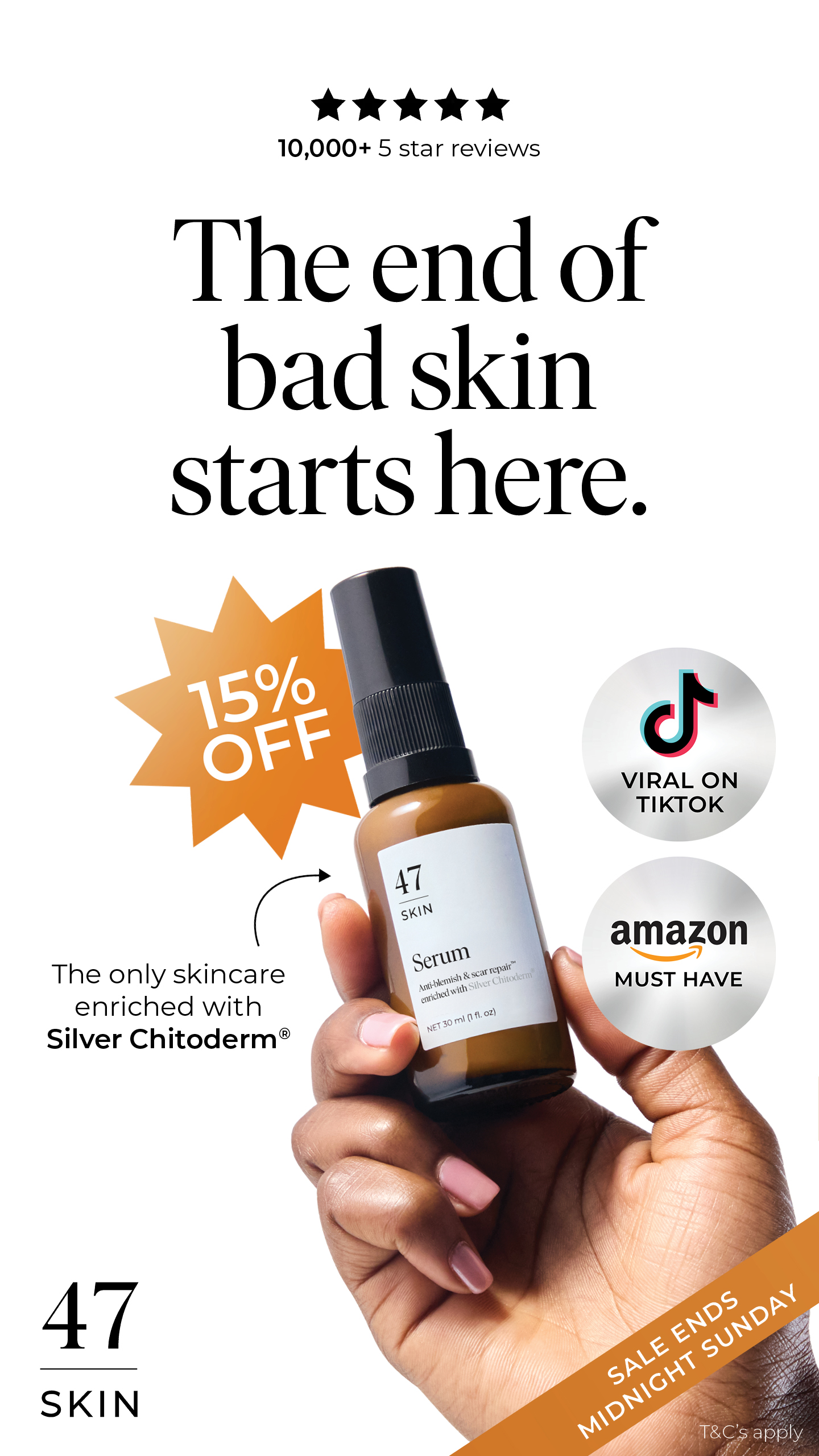 47Skin Facebook ad