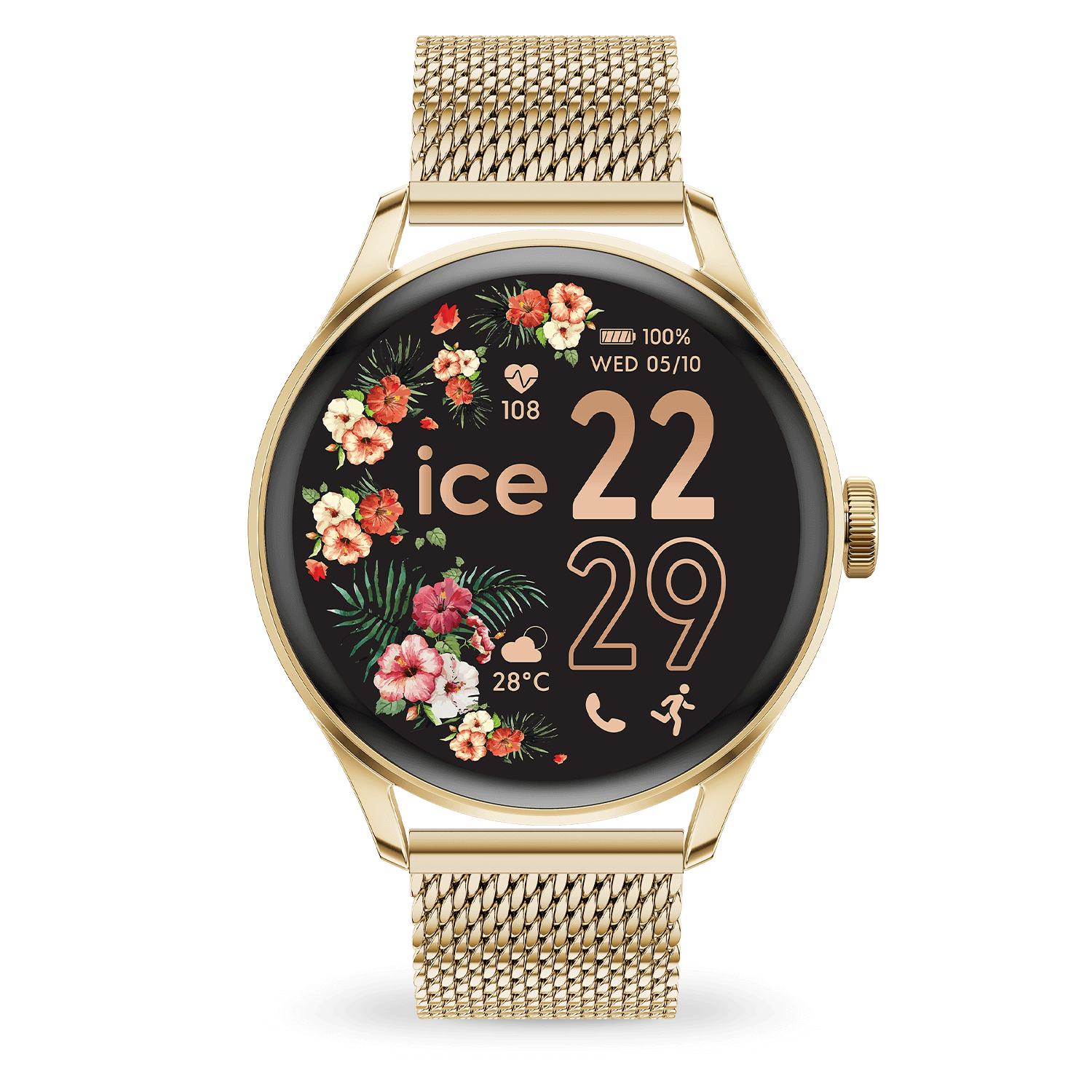 Ice-Watch Facebook ad: Sans compromis sur les fonctionnalités.