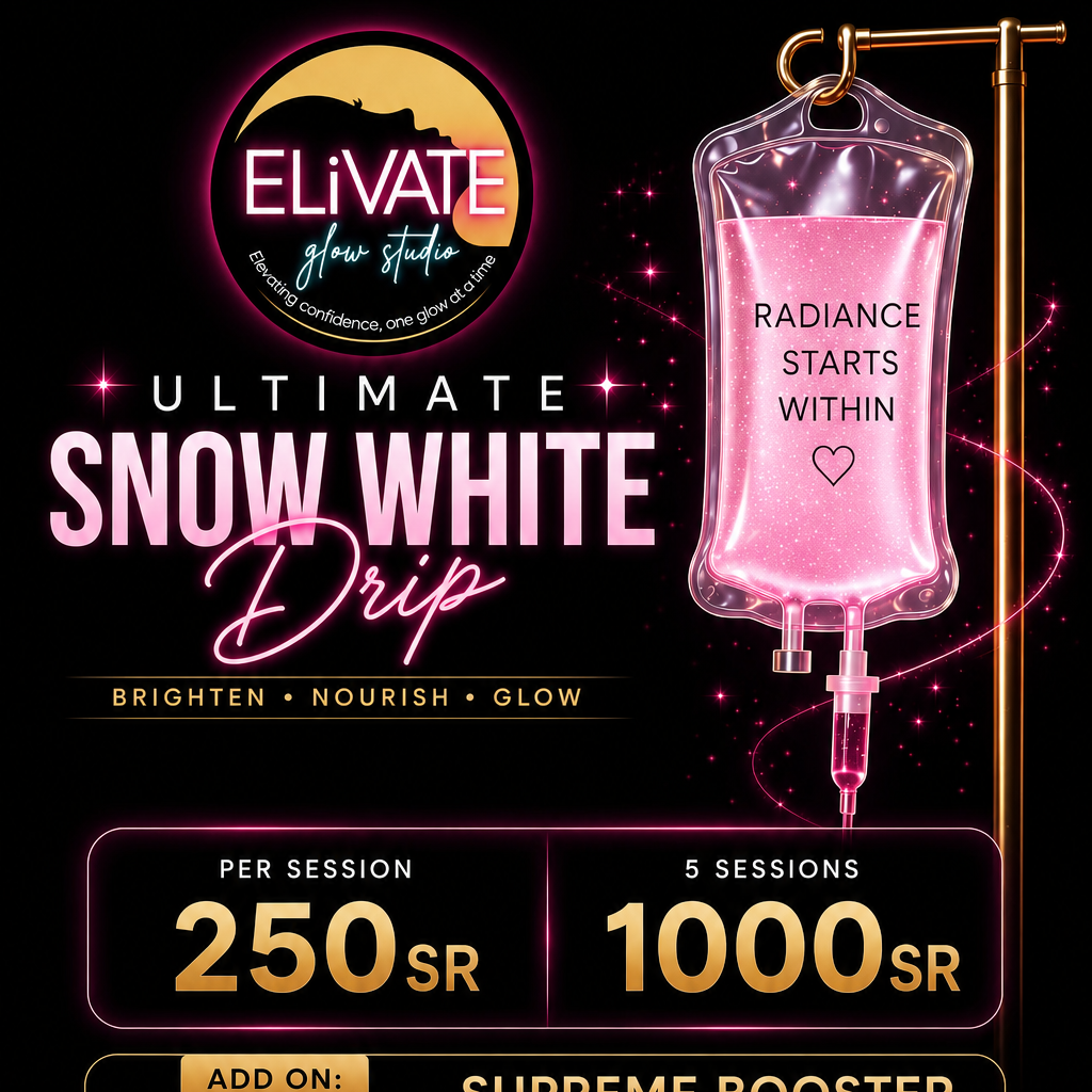Elivate Glow Studio Facebook ad: Chat in Messenger