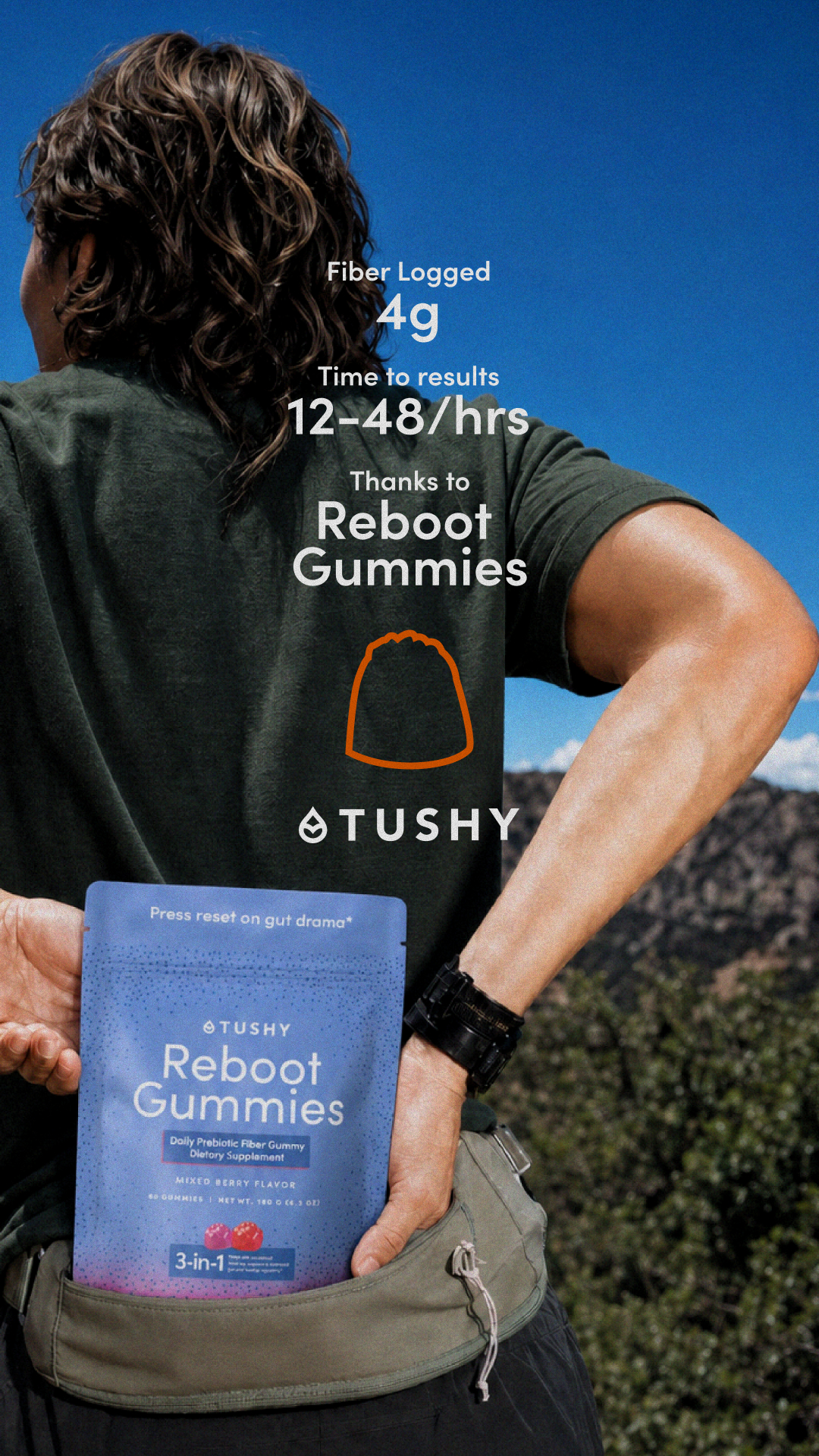 TUSHY Facebook ad