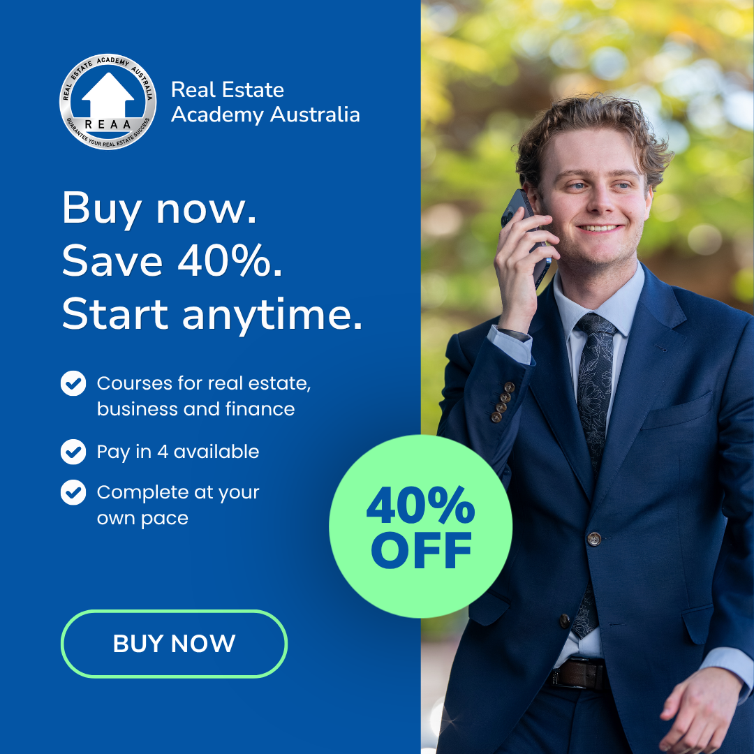 Real Estate Academy Australia - RTO 32426 Facebook ad