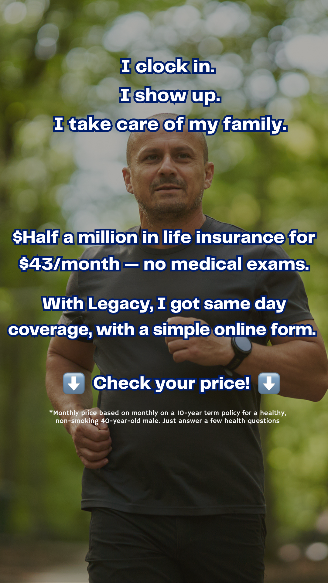 Legacy Financial Facebook ad