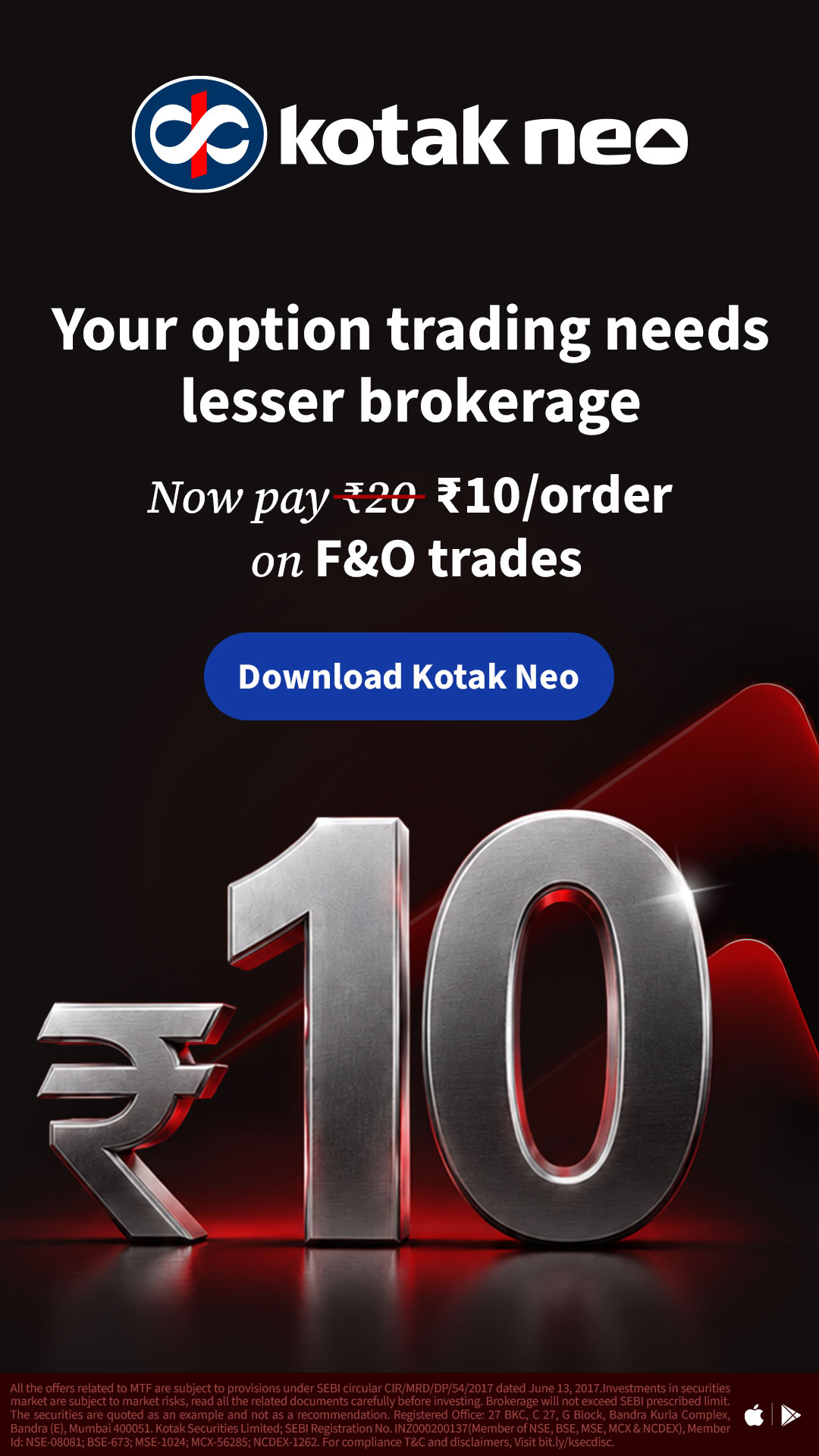 Kotak Neo Facebook ad