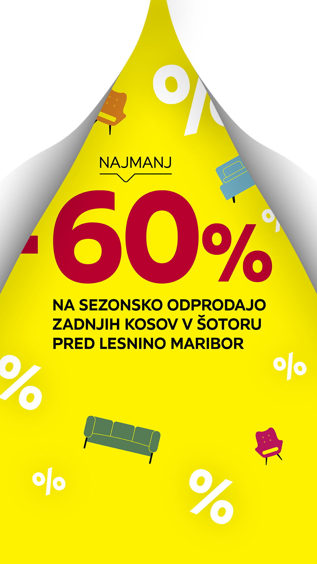 Lesnina XXXL Slovenija Facebook ad