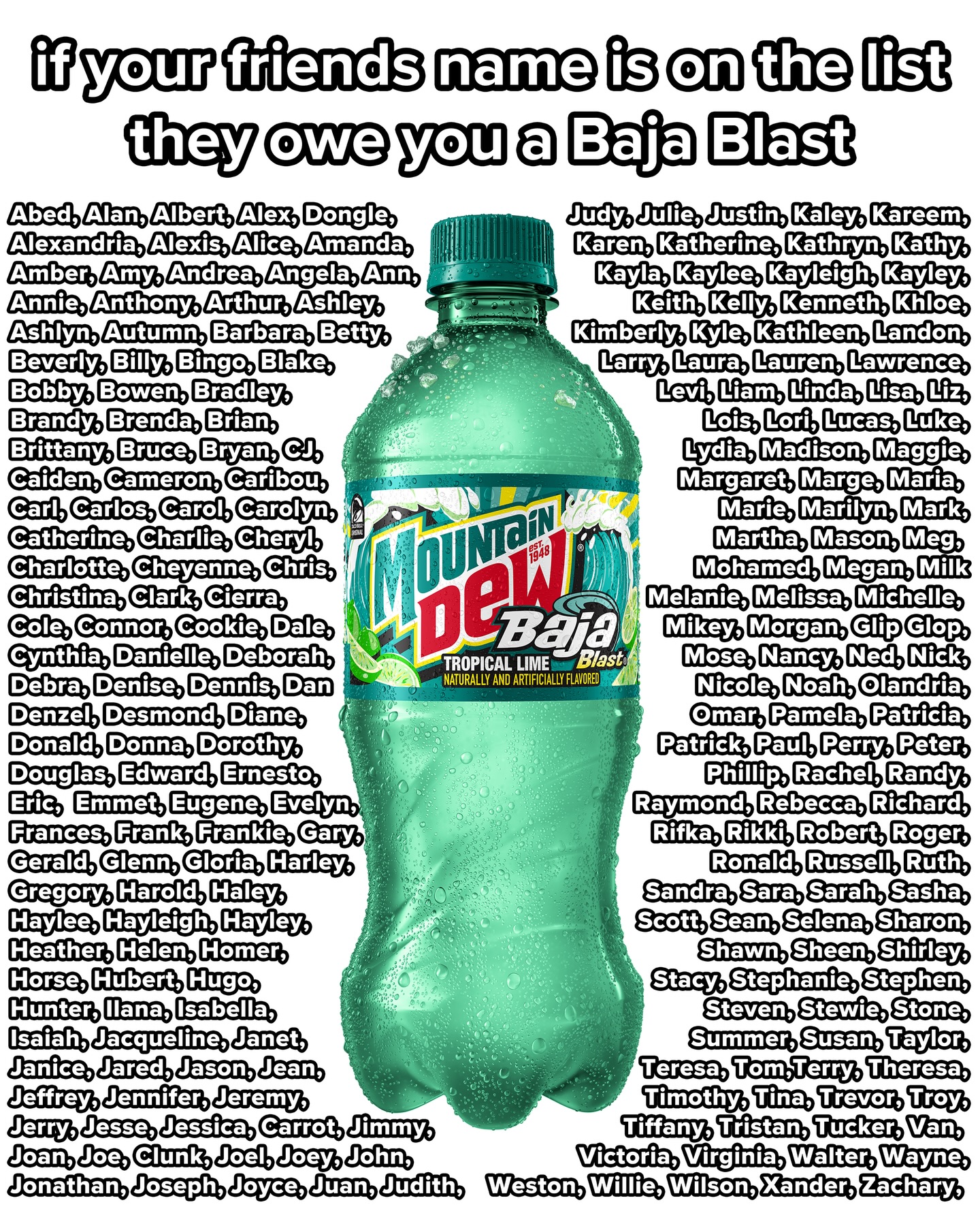 Mountain Dew Facebook ad: You are about to be SWIMMING in Baja…