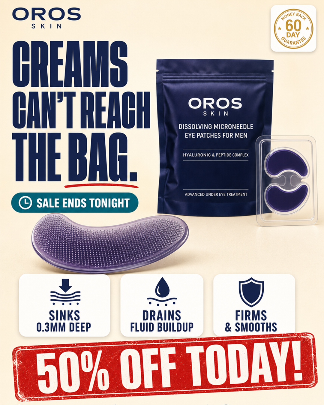 Men's Skincare Tips Facebook ad