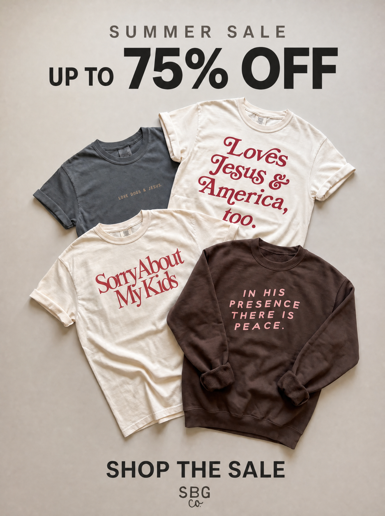 SBG Co. Facebook ad