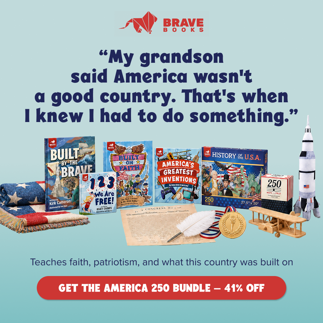 BRAVE Books Facebook ad