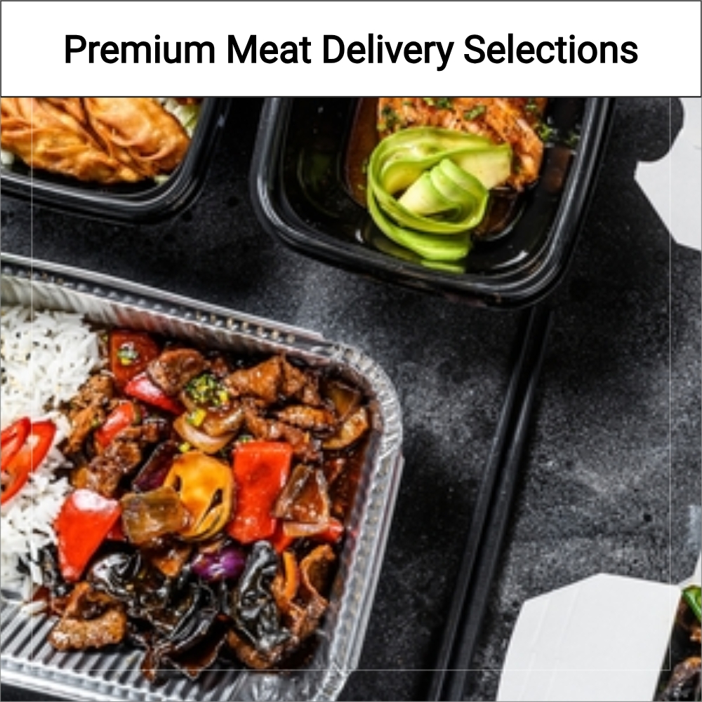 SwiftResults Today Facebook ad: Premium Meat Delivery Selections.