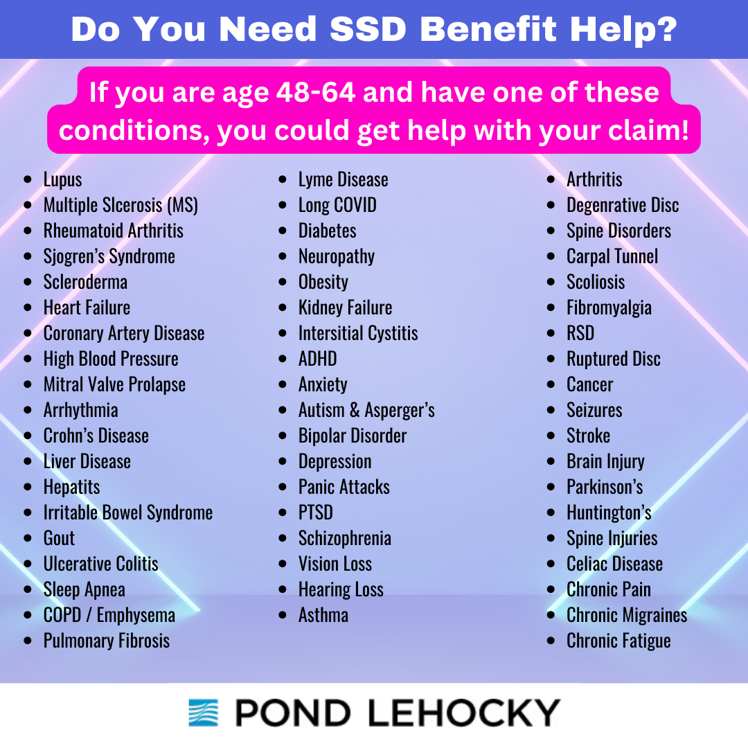 Pond Lehocky Disability Facebook ad from Jan 26, 2026