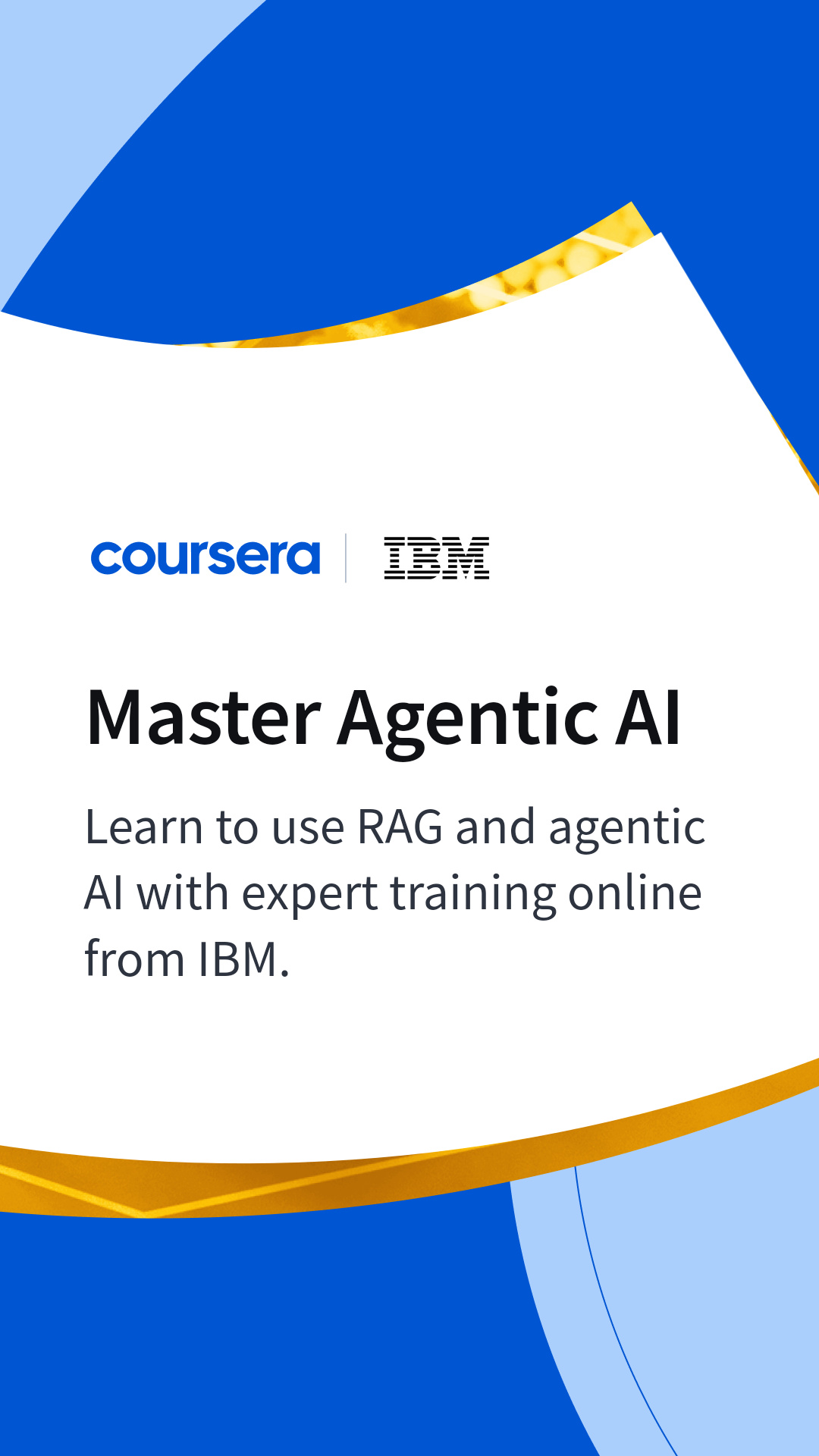 Coursera Facebook ad