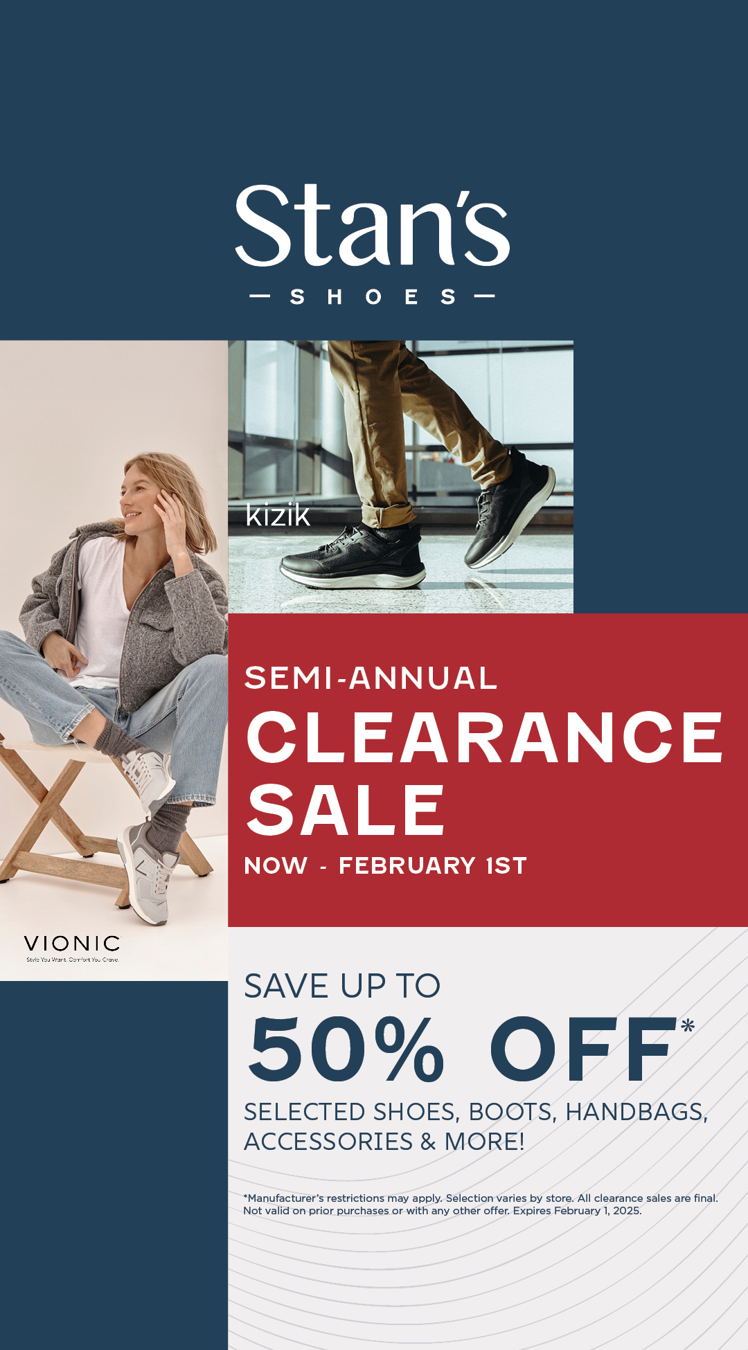 Stan's Shoes Facebook ad