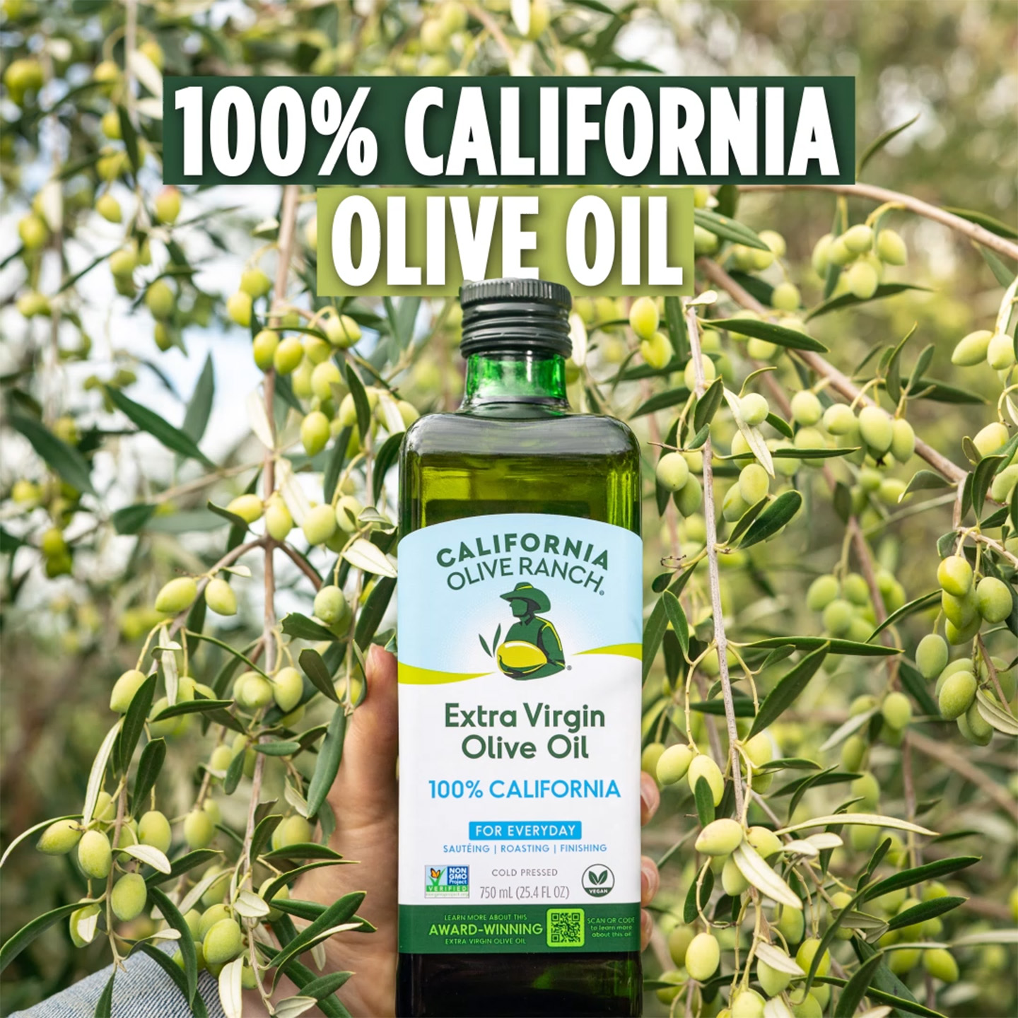 California Olive Ranch Facebook ad: Fresh From Our Farm