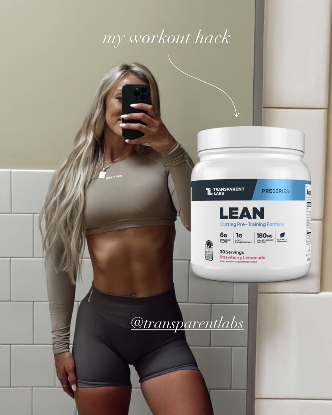 Transparent Labs Facebook ad