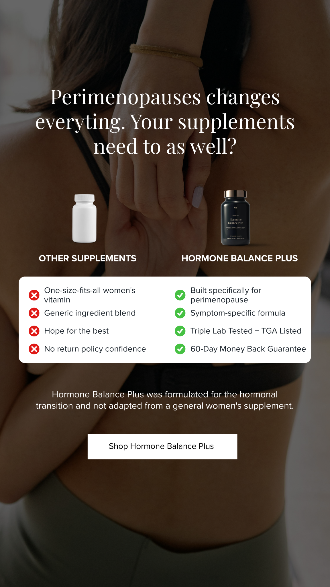 MyPause Health Facebook ad