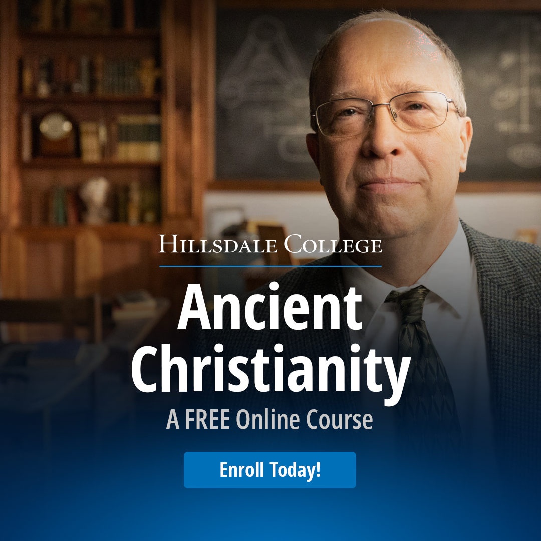 Hillsdale College Online Courses Facebook ad