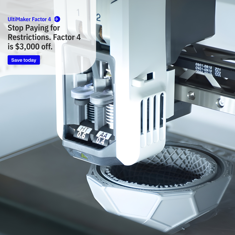 UltiMaker Facebook ad