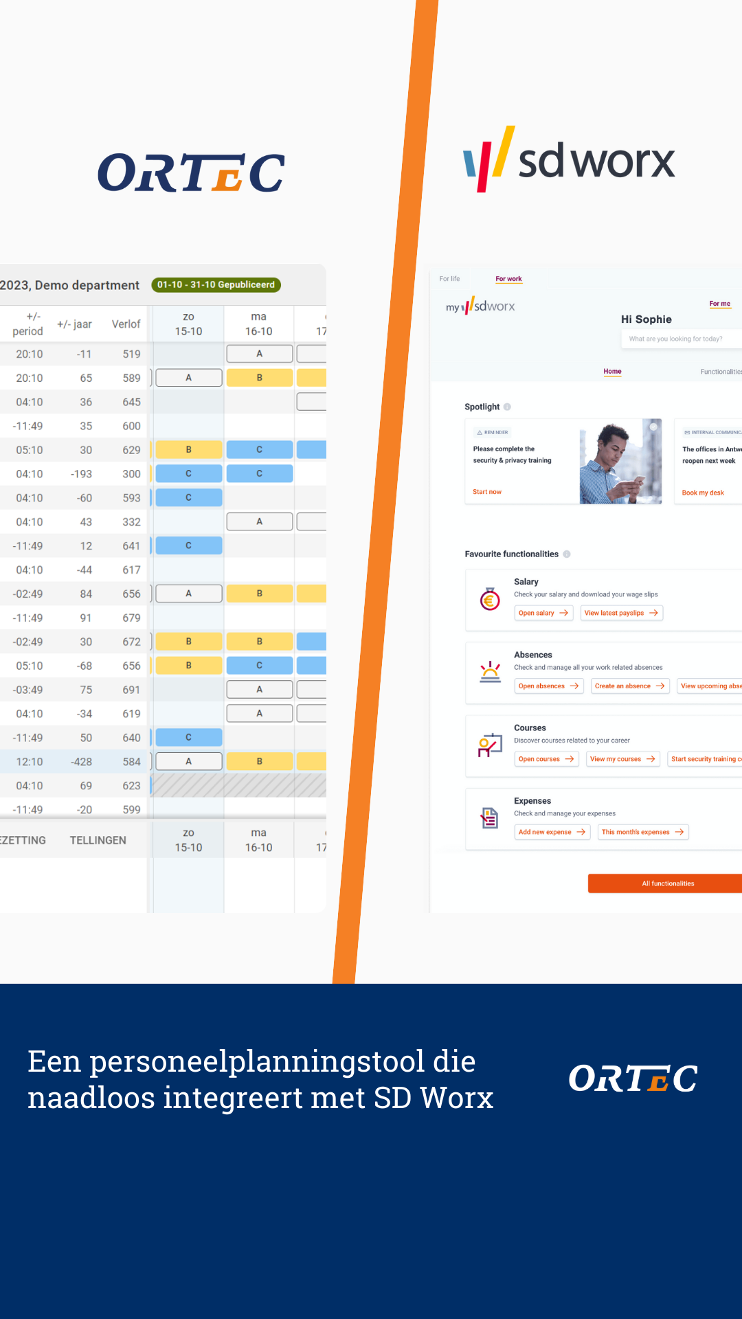 ORTEC Workforce Management Facebook ad from Feb 26, 2026
