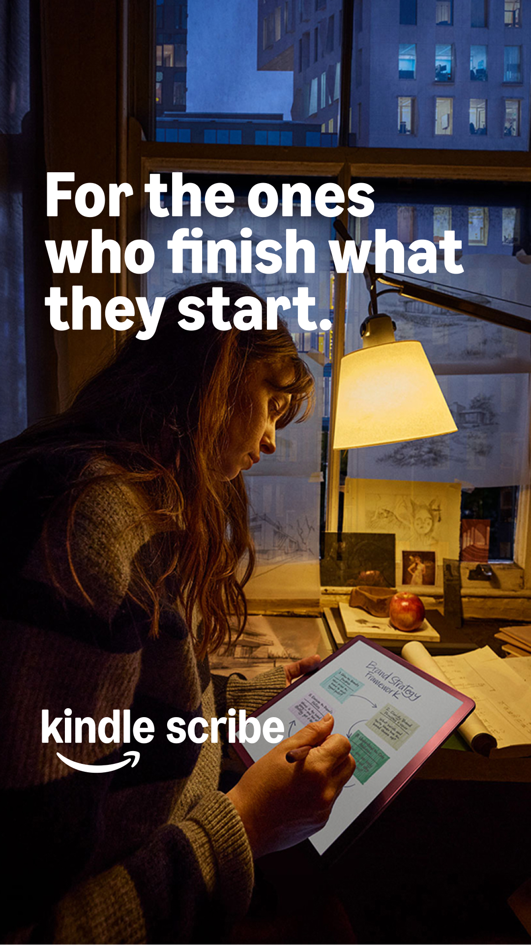 Amazon Kindle Facebook ad