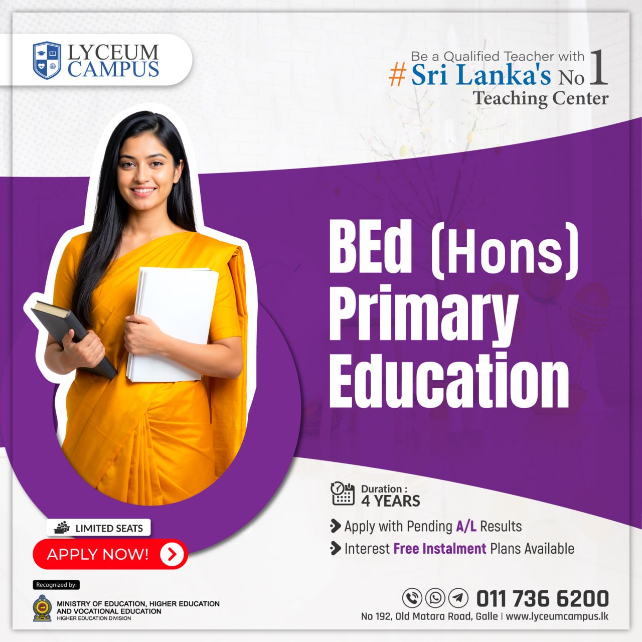 Lyceum Campus Facebook ad