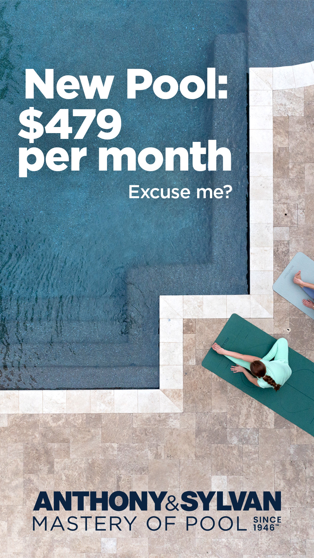 Anthony & Sylvan Pools Facebook ad