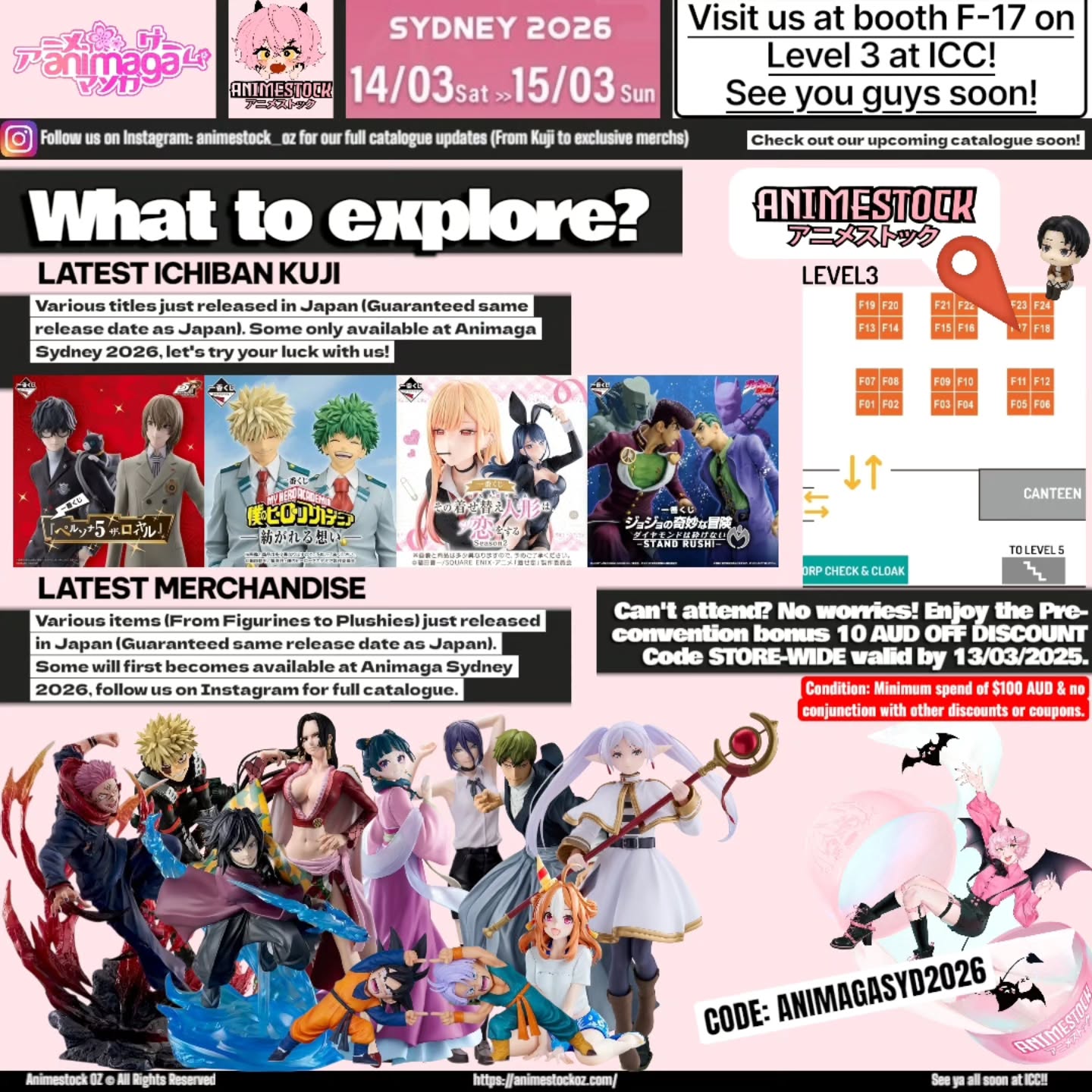 Animestock Facebook ad: Animestock OZ (@animestock_oz) • Instagram photos and videos
