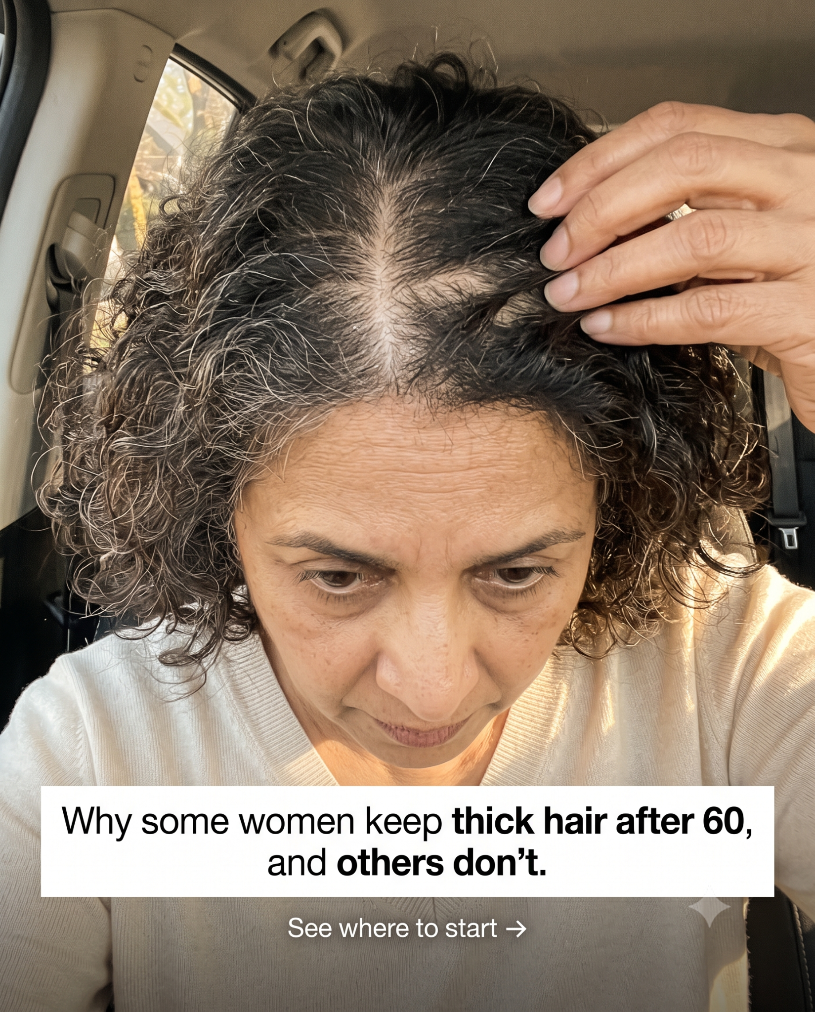 Certified Trichologist & Scalp Specialist Emily DeNard, Emunah Beauty Facebook ad