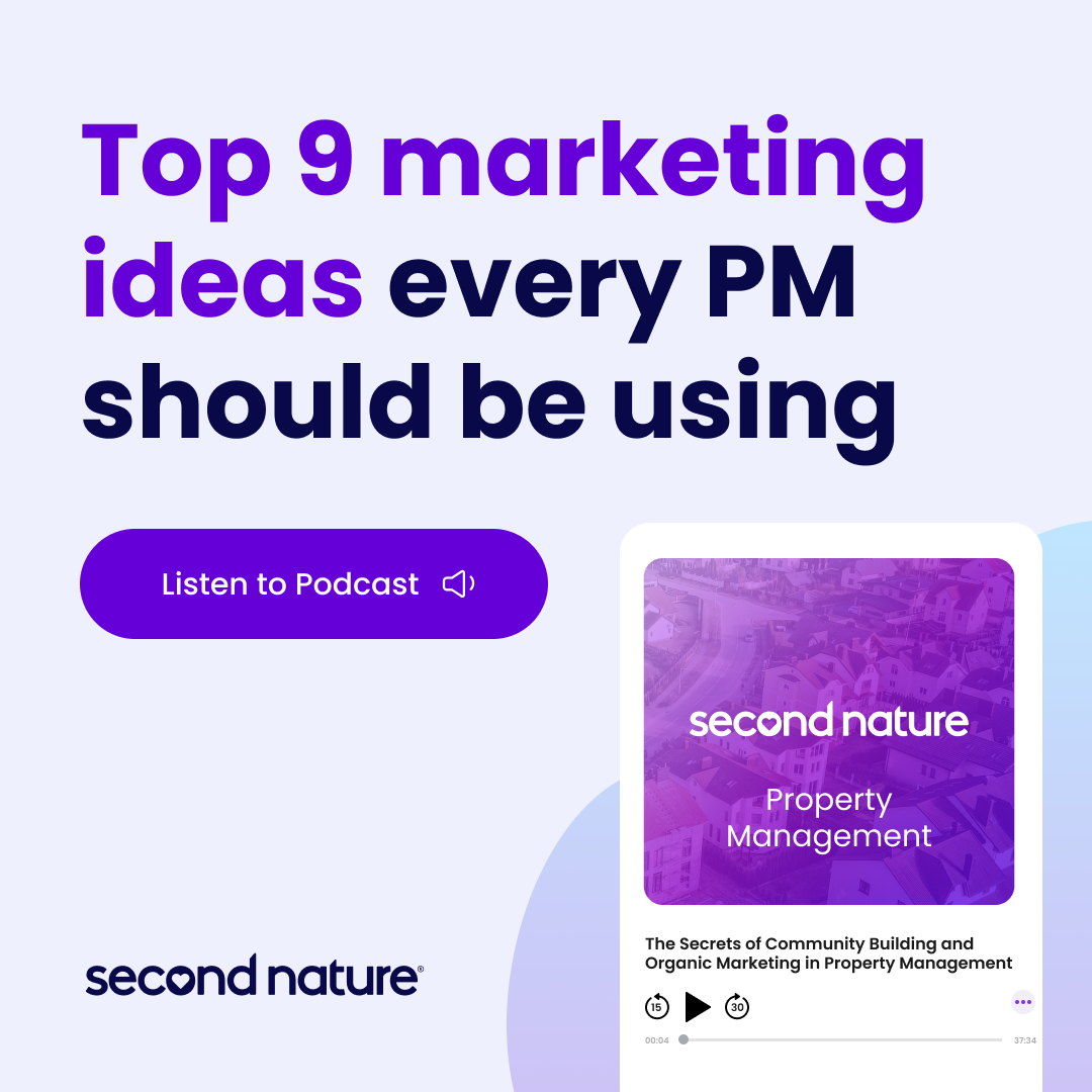 Second Nature Facebook ad: Stand Out & Grow Your Property Management Firm