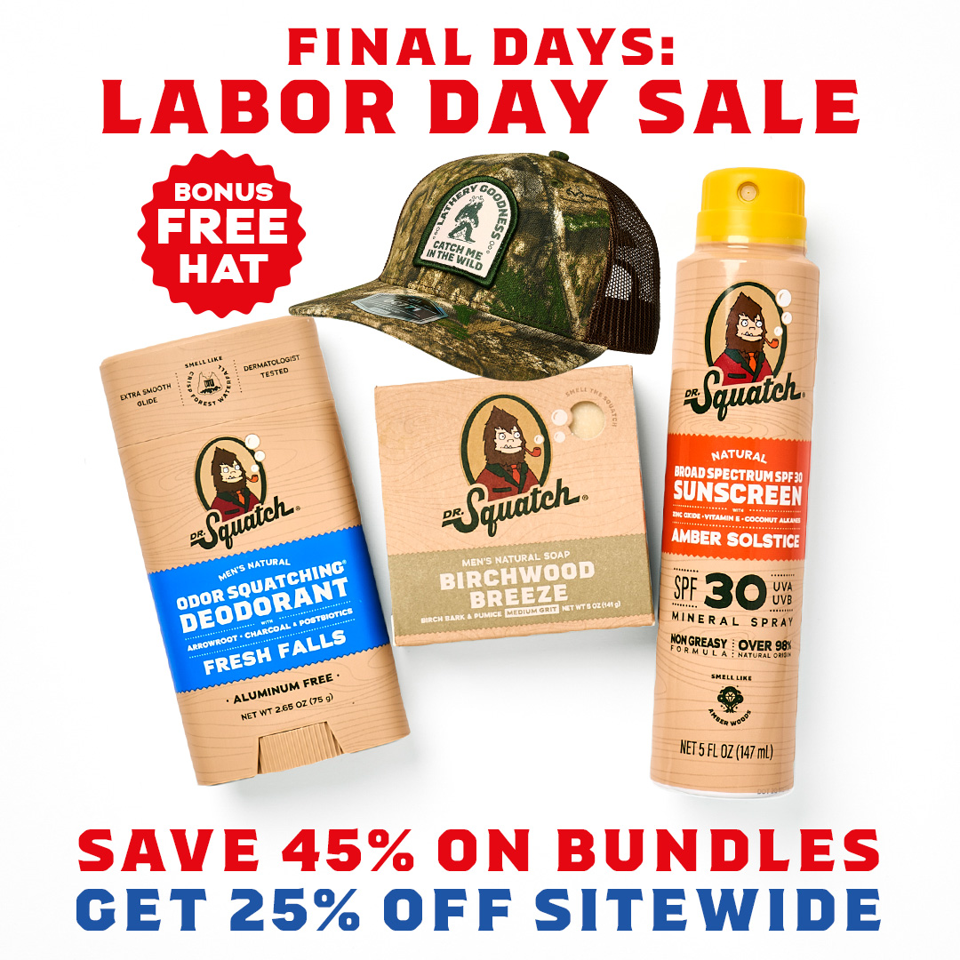 Dr. Squatch Facebook ad