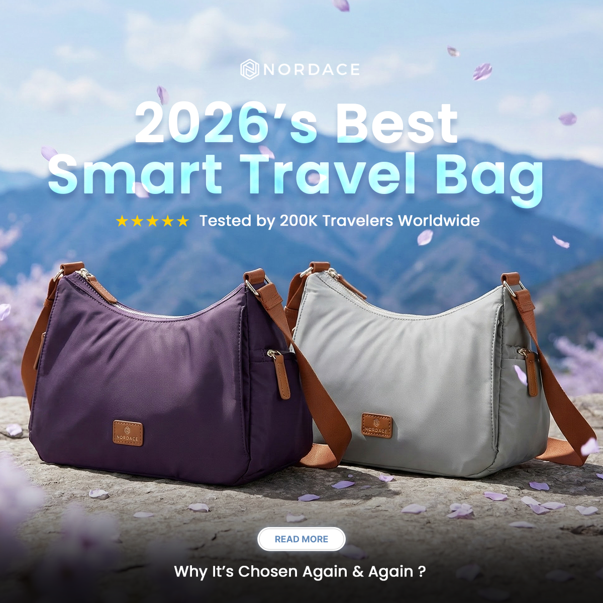 No Stress Travel Facebook ad