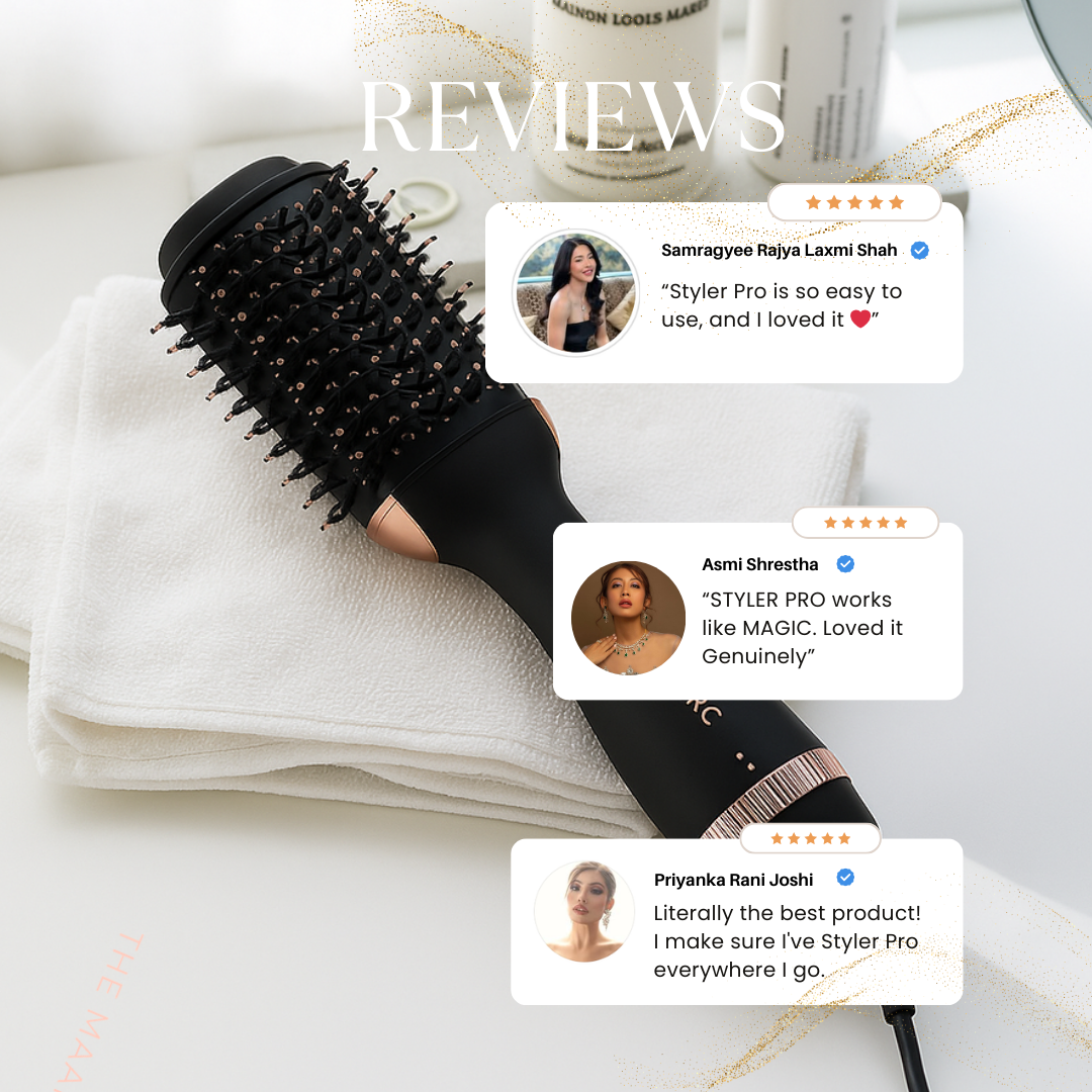 The Maarg Online Shopping Facebook ad: Say Goodbye to the Hair Damage caused by…