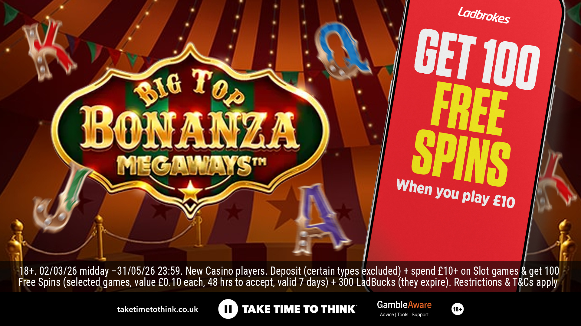 Ladbrokes Facebook ad