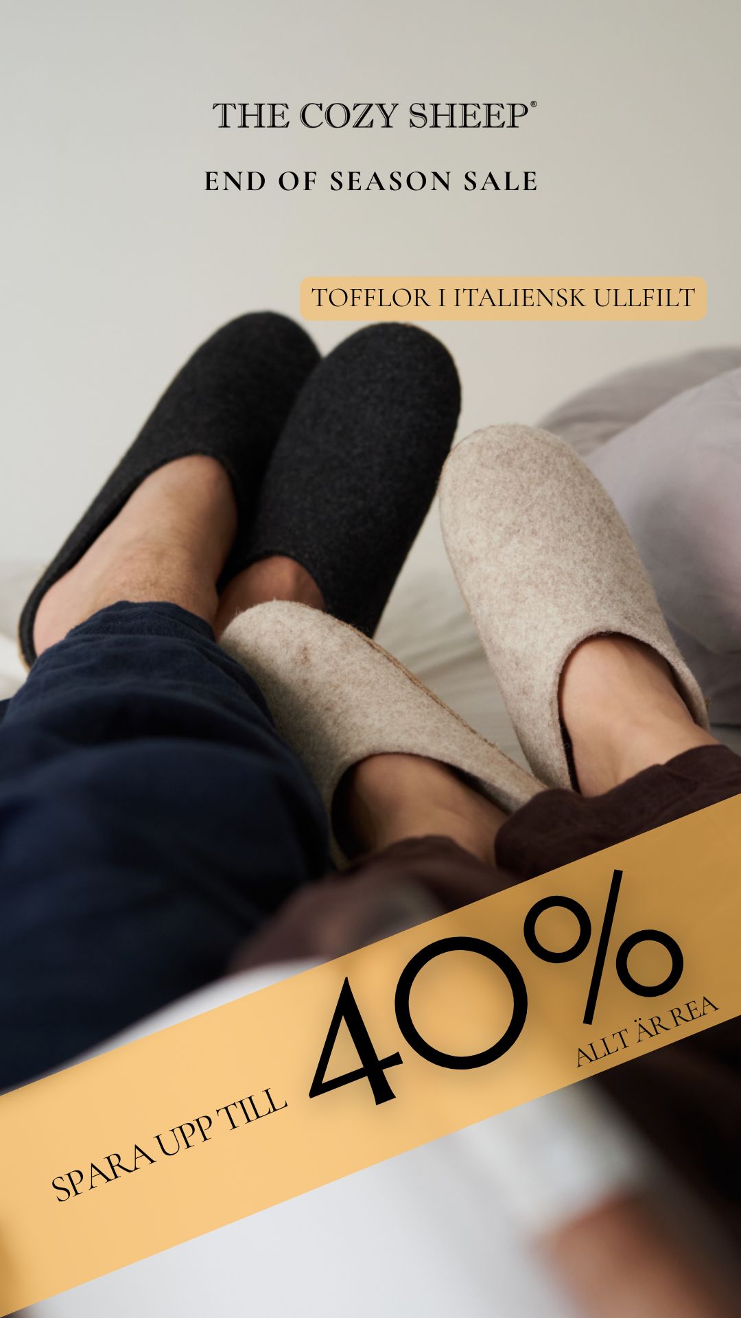 The Cozy Sheep Facebook ad